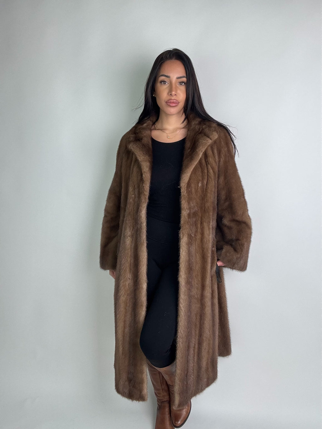 Cappotto in visone N410