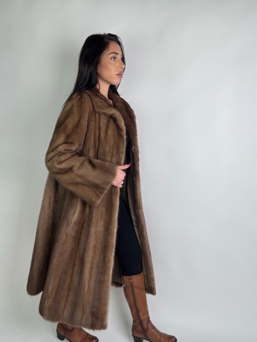 Cappotto in visone N410