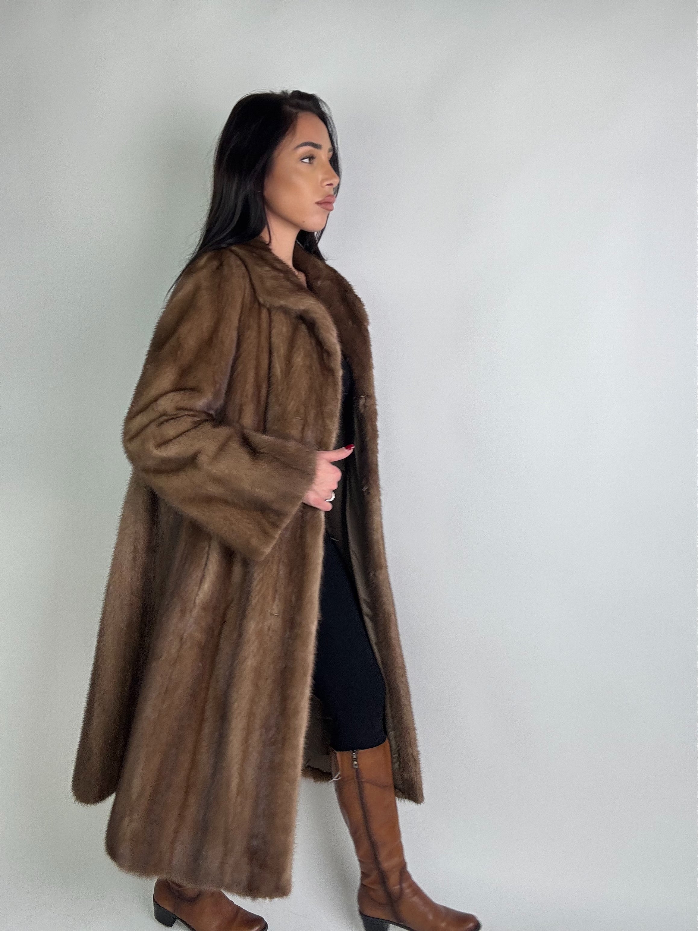 Cappotto in visone N410