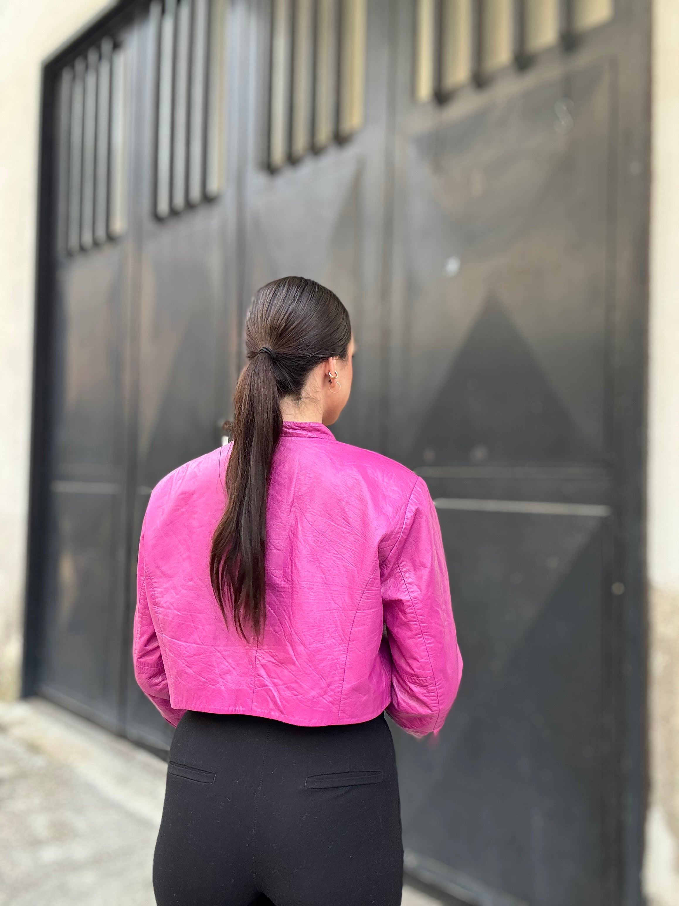 Giacca in pelle
