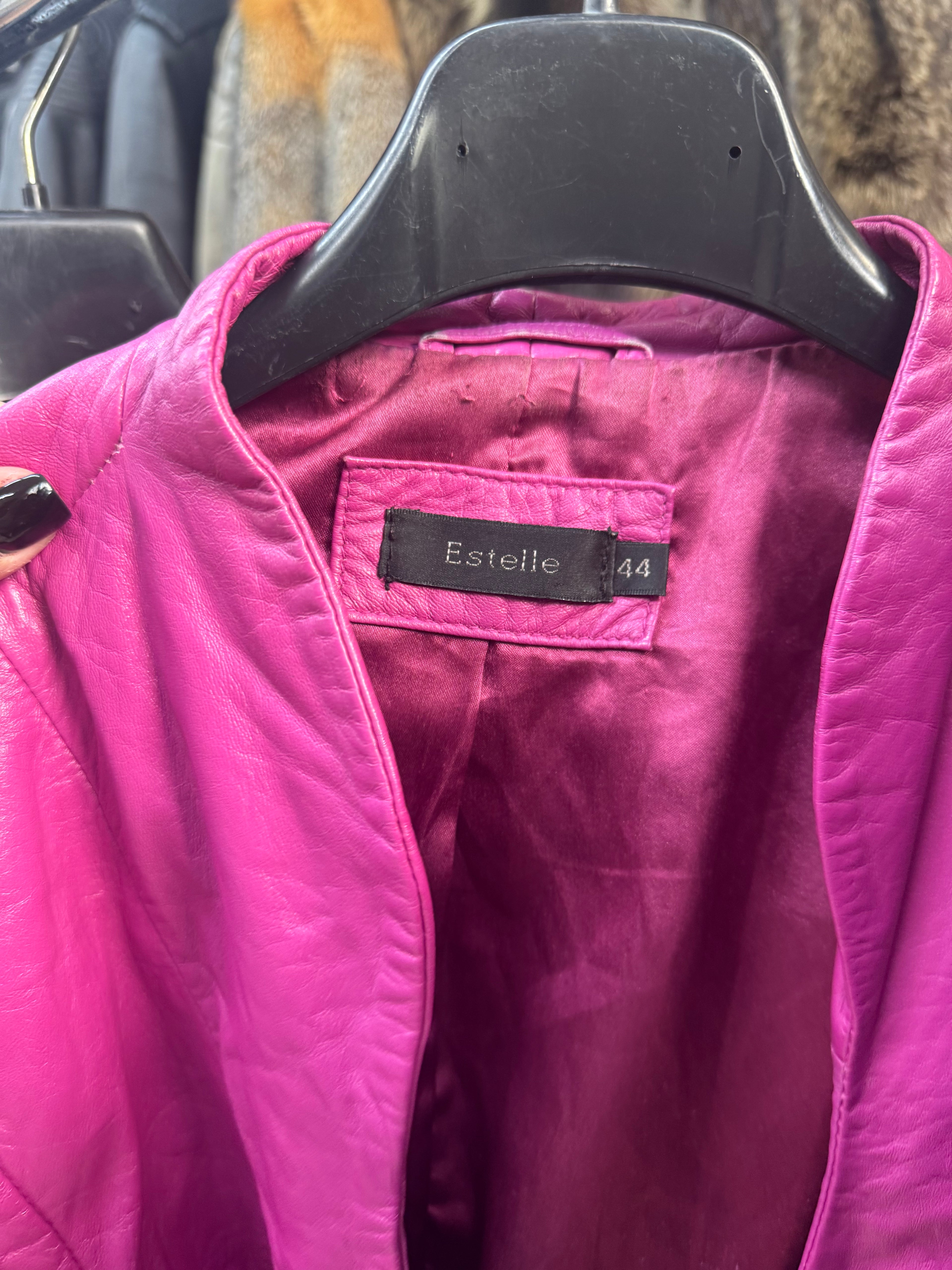 Giacca in pelle