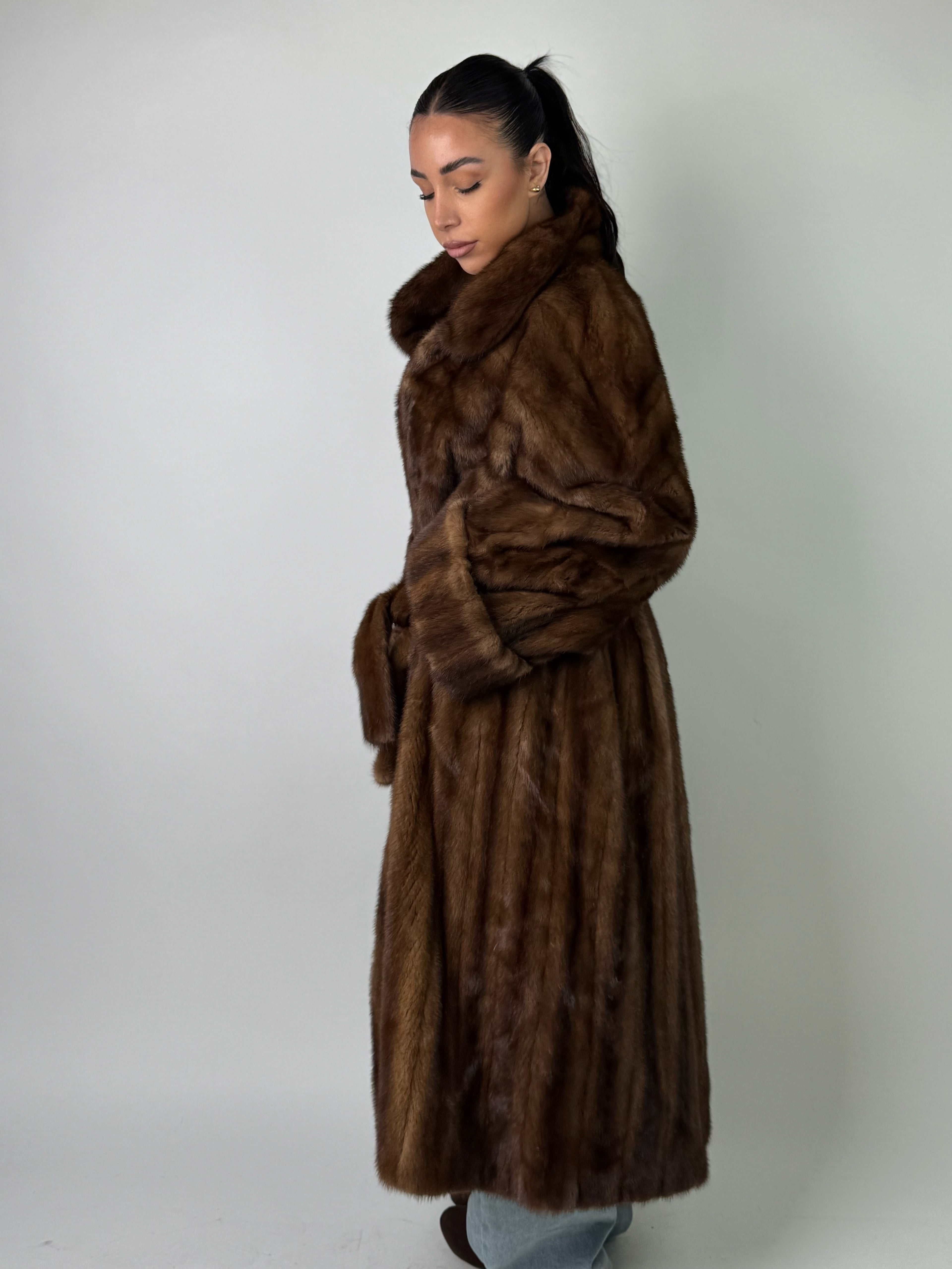 Cappotto in visone N573