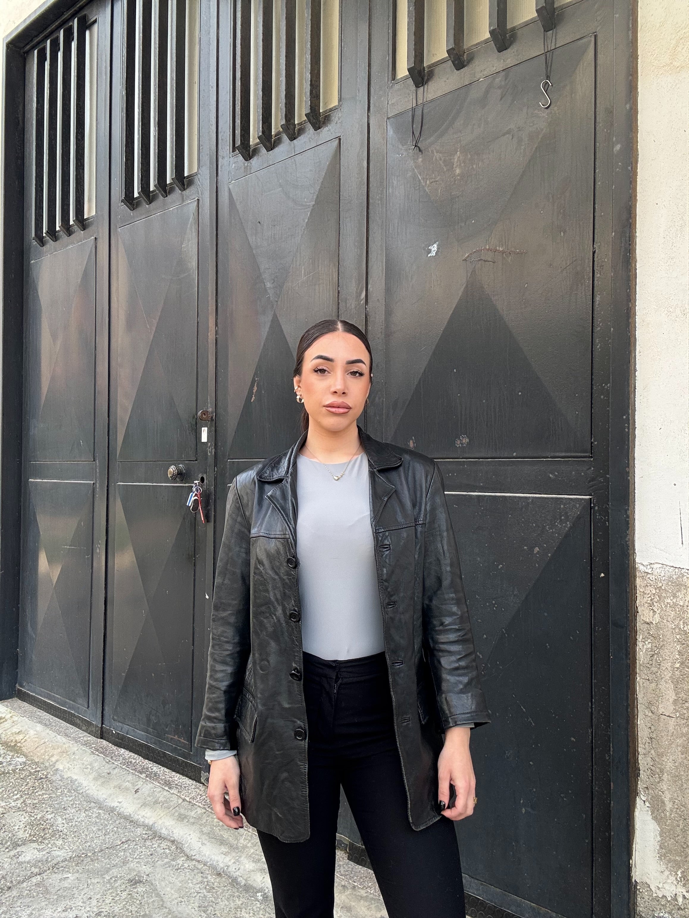 Giacca in pelle