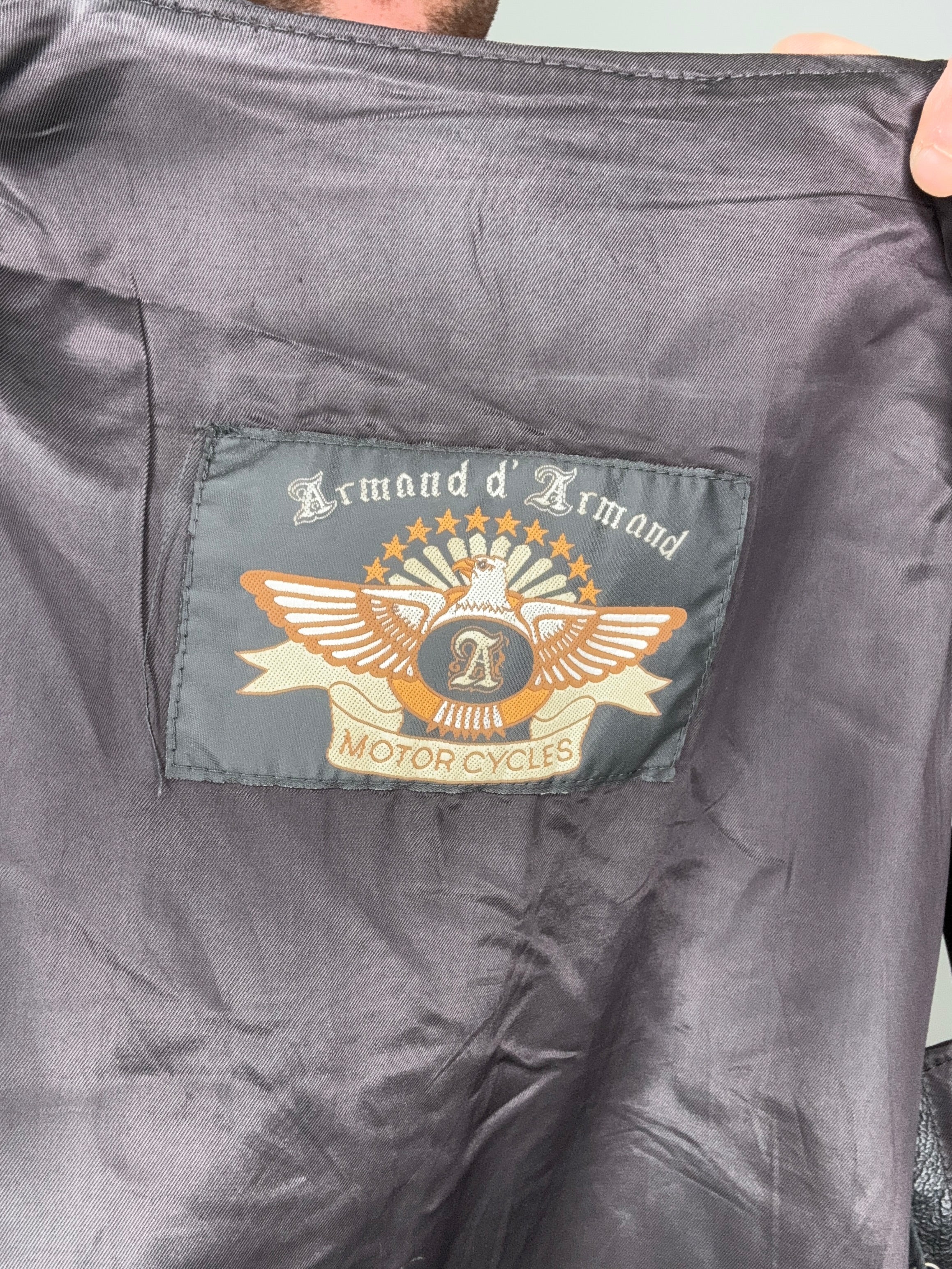 Panciotto in pelle Armand D'Armand