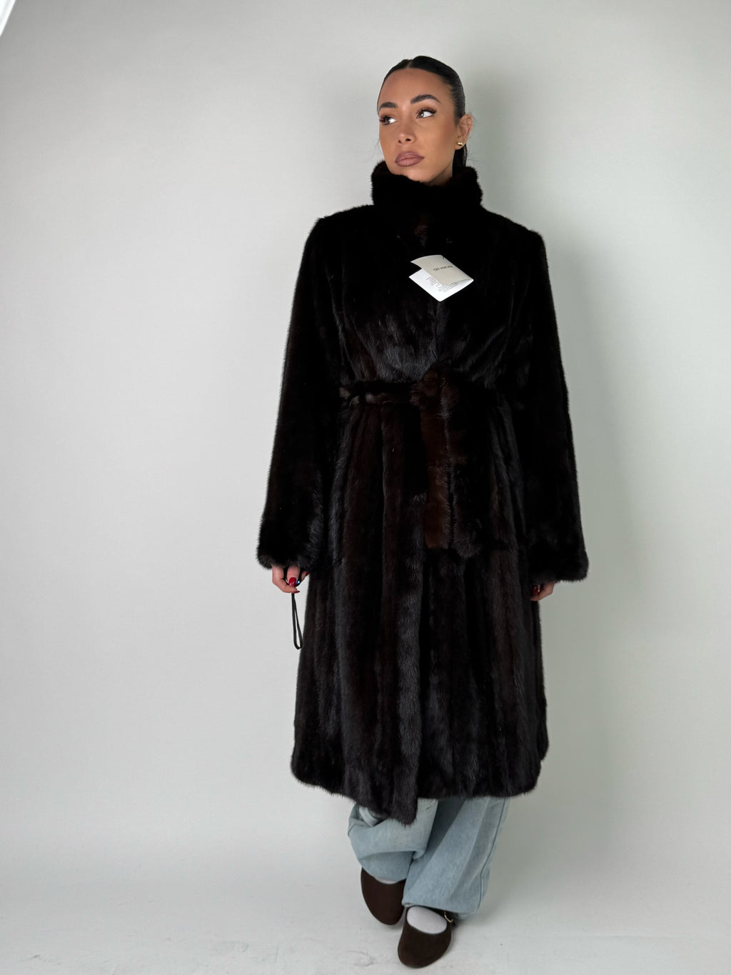Cappotto in visone N493