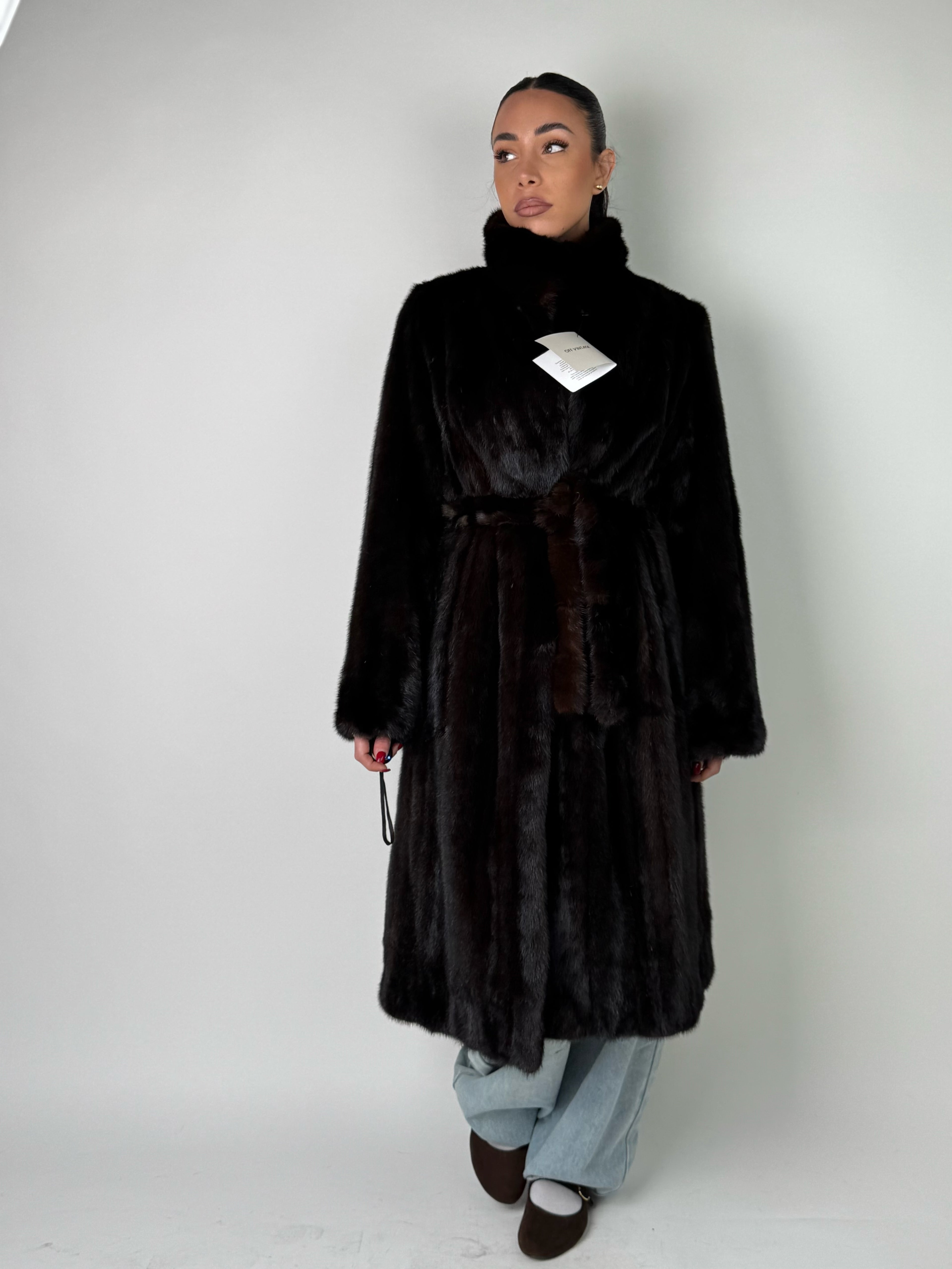 Cappotto in visone N493