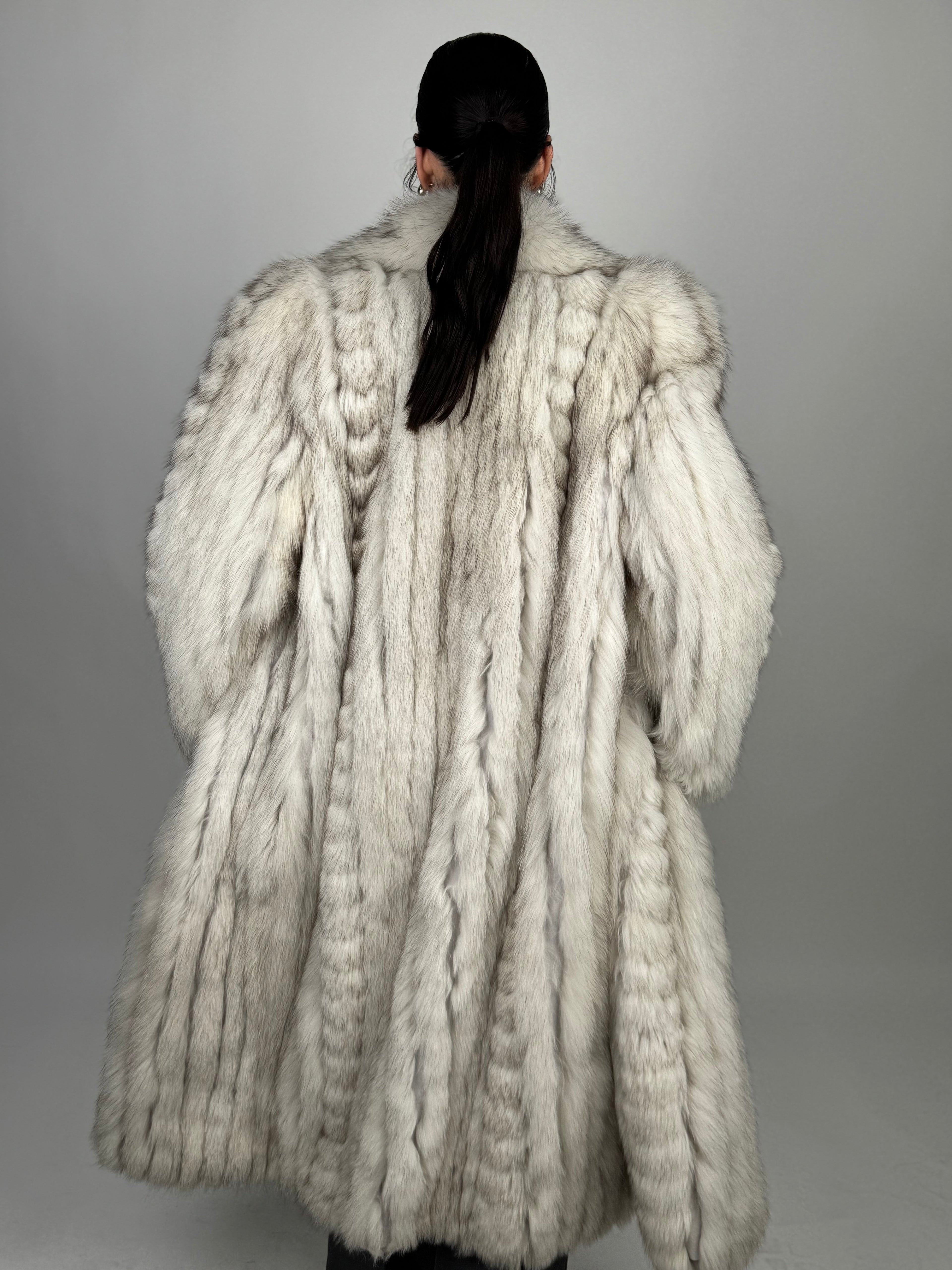 Cappotto in volpe della groenlandia N522