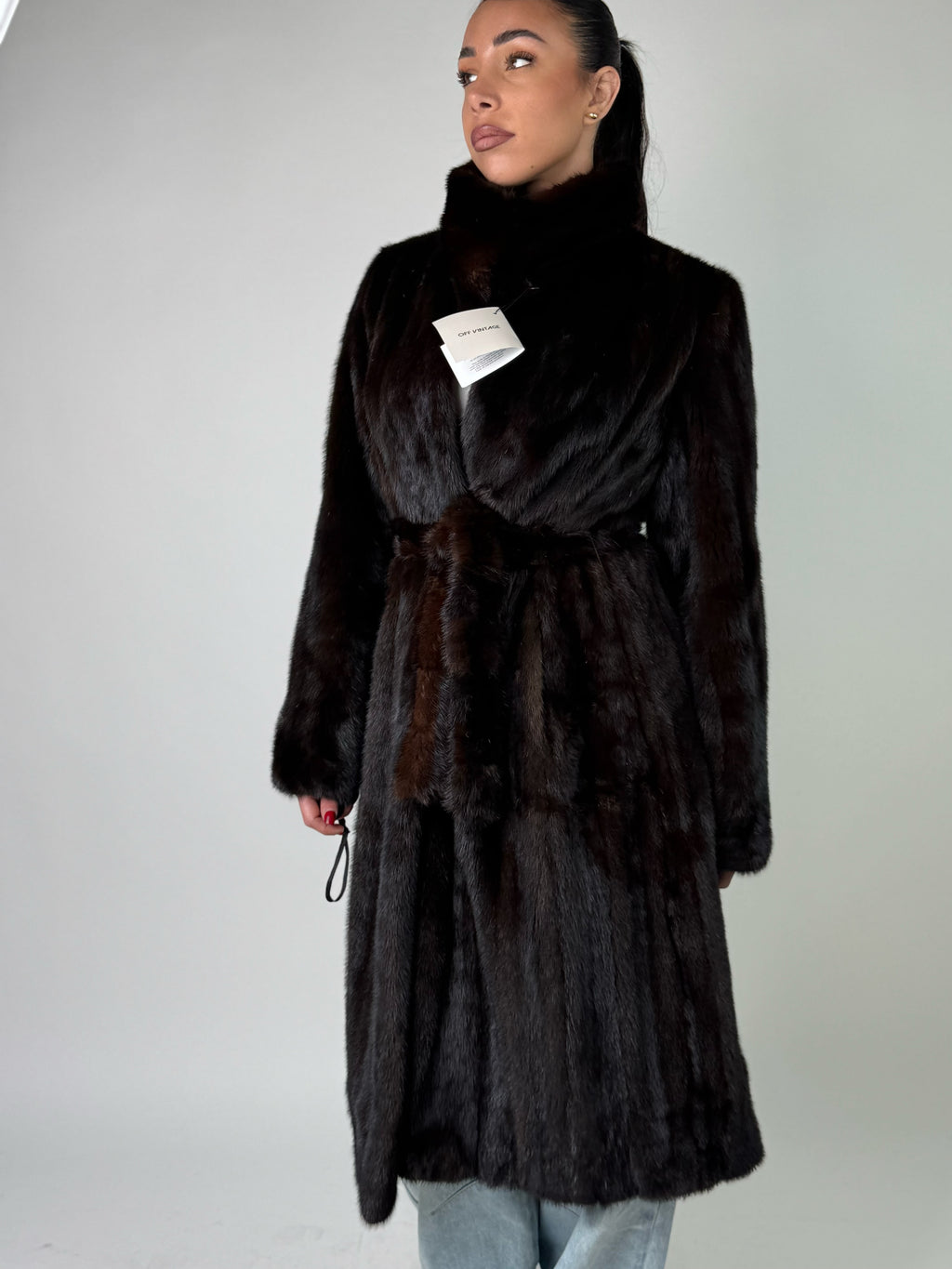 Cappotto in visone N493