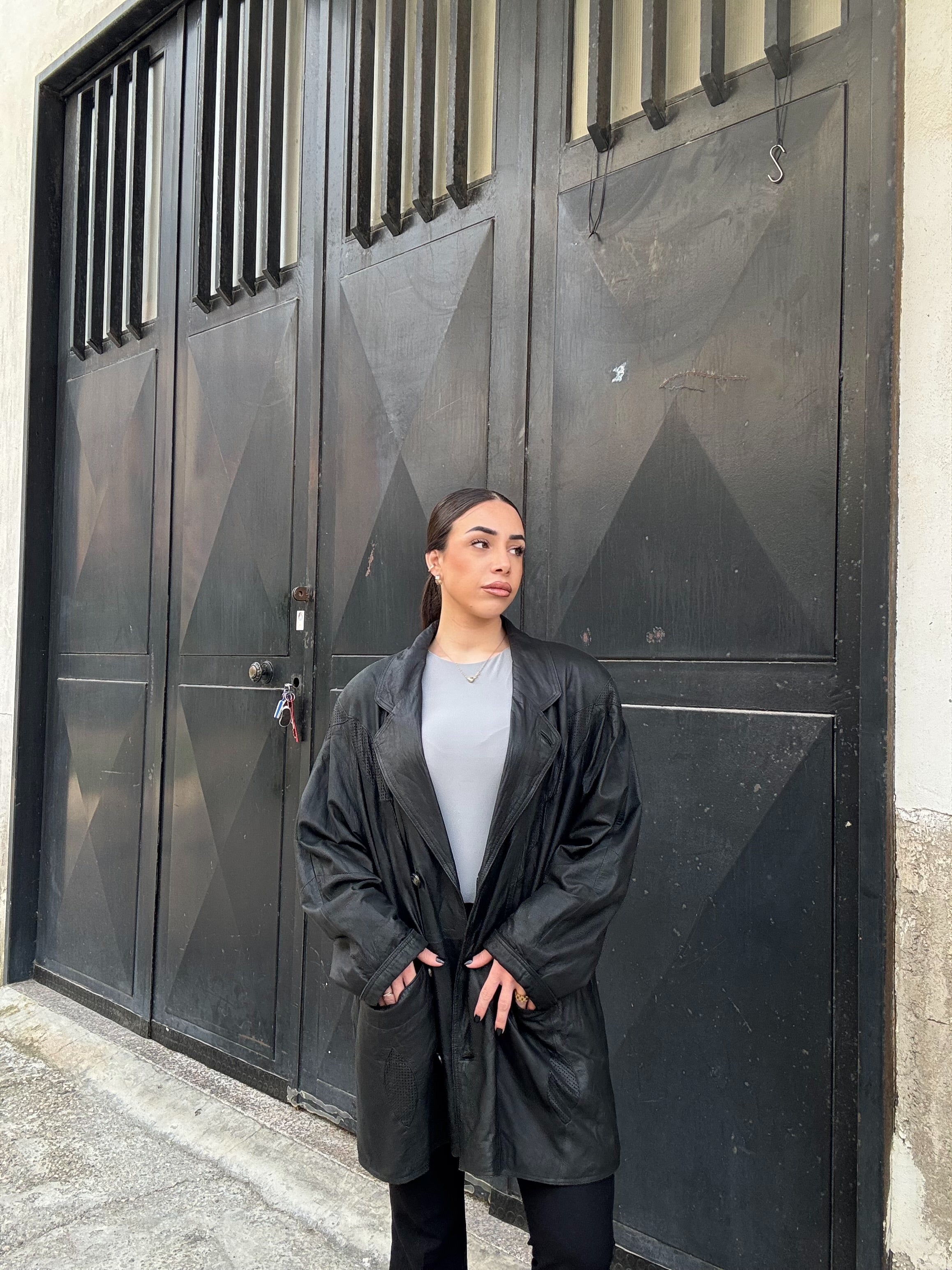 Giacca in pelle