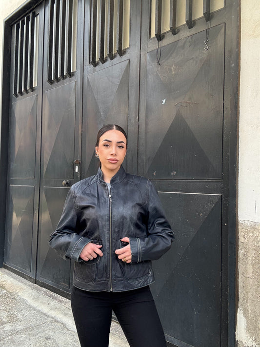 Giacca in pelle