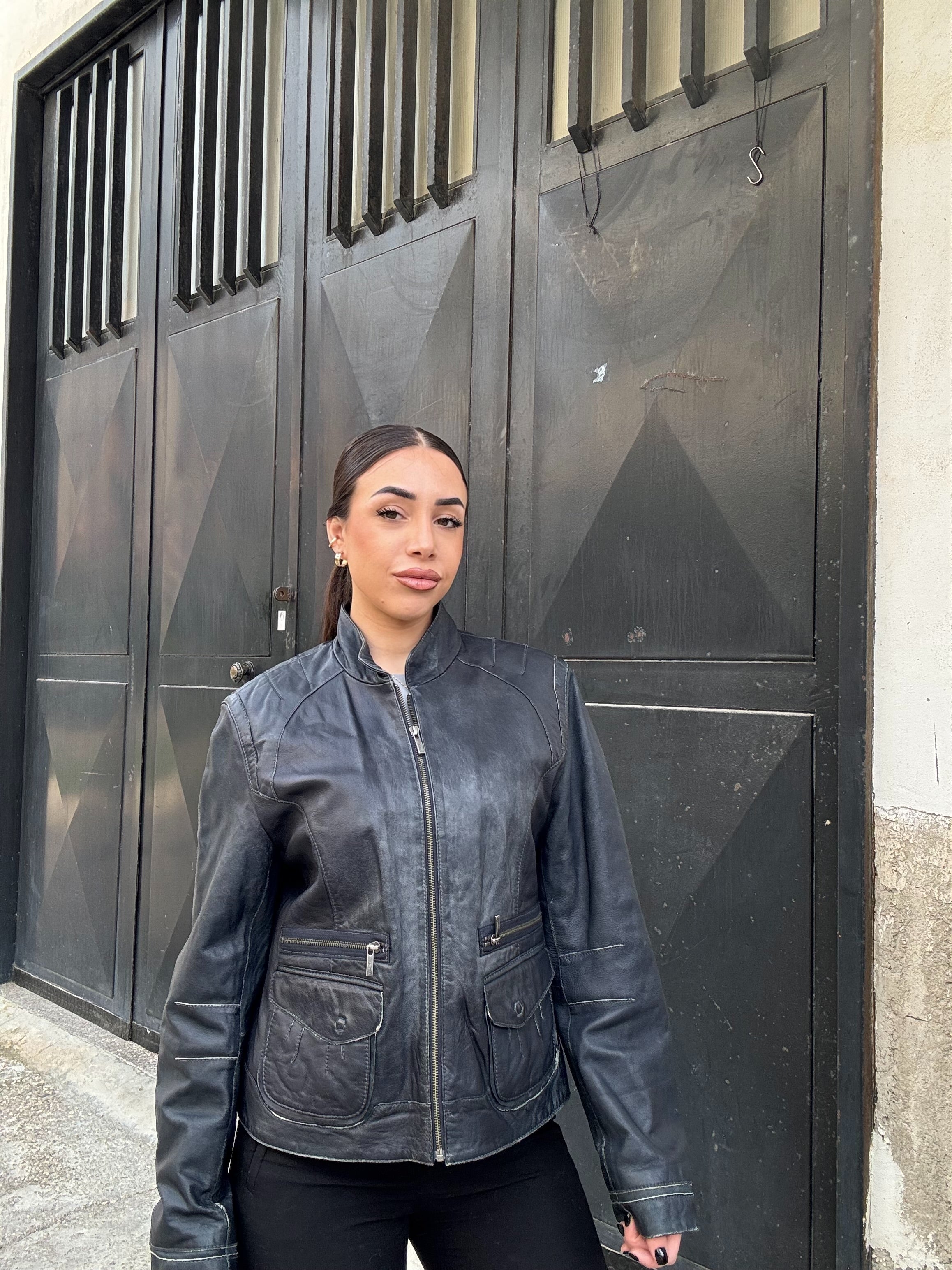 Giacca in pelle
