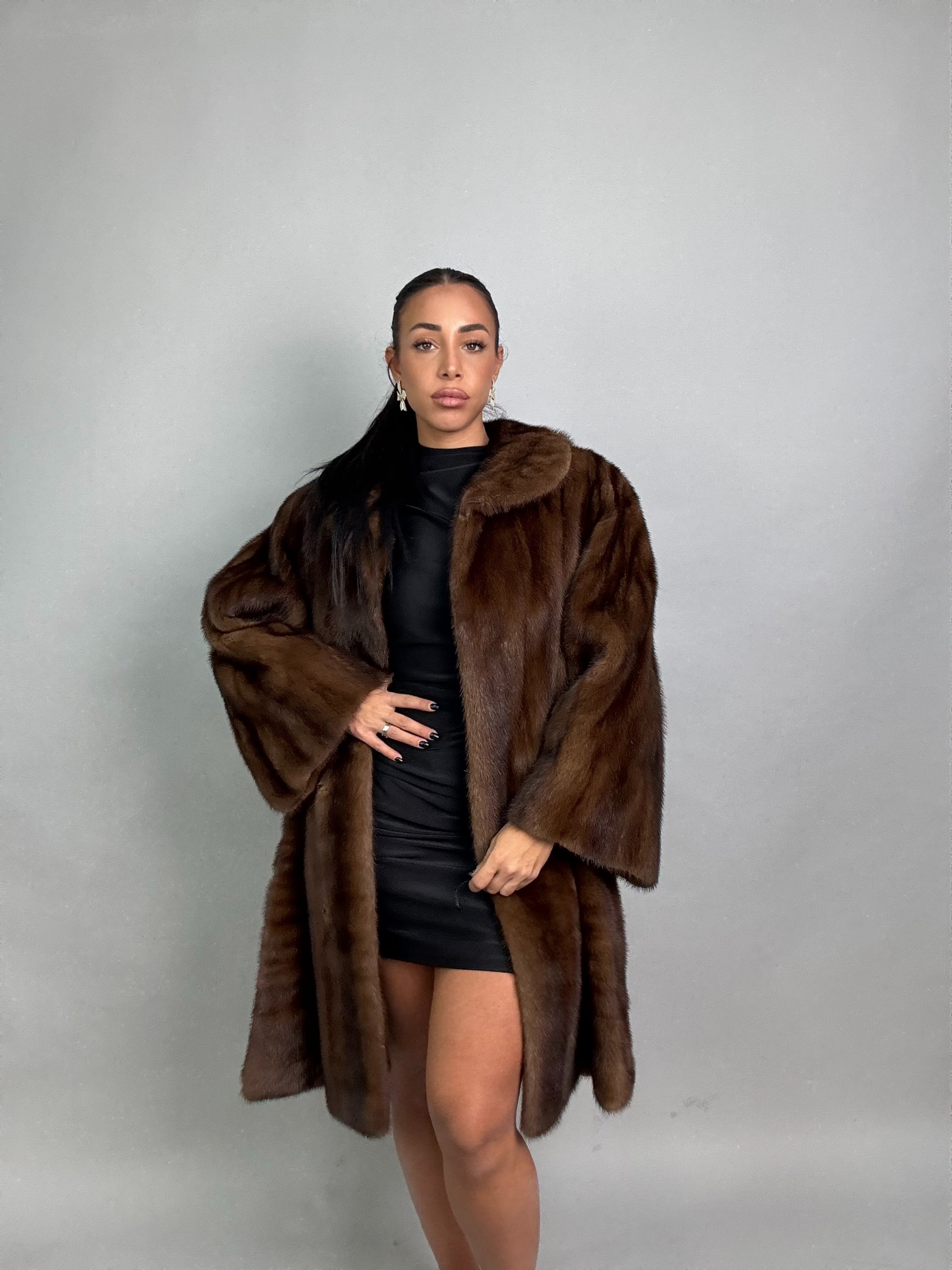 Cappotto in visone N350