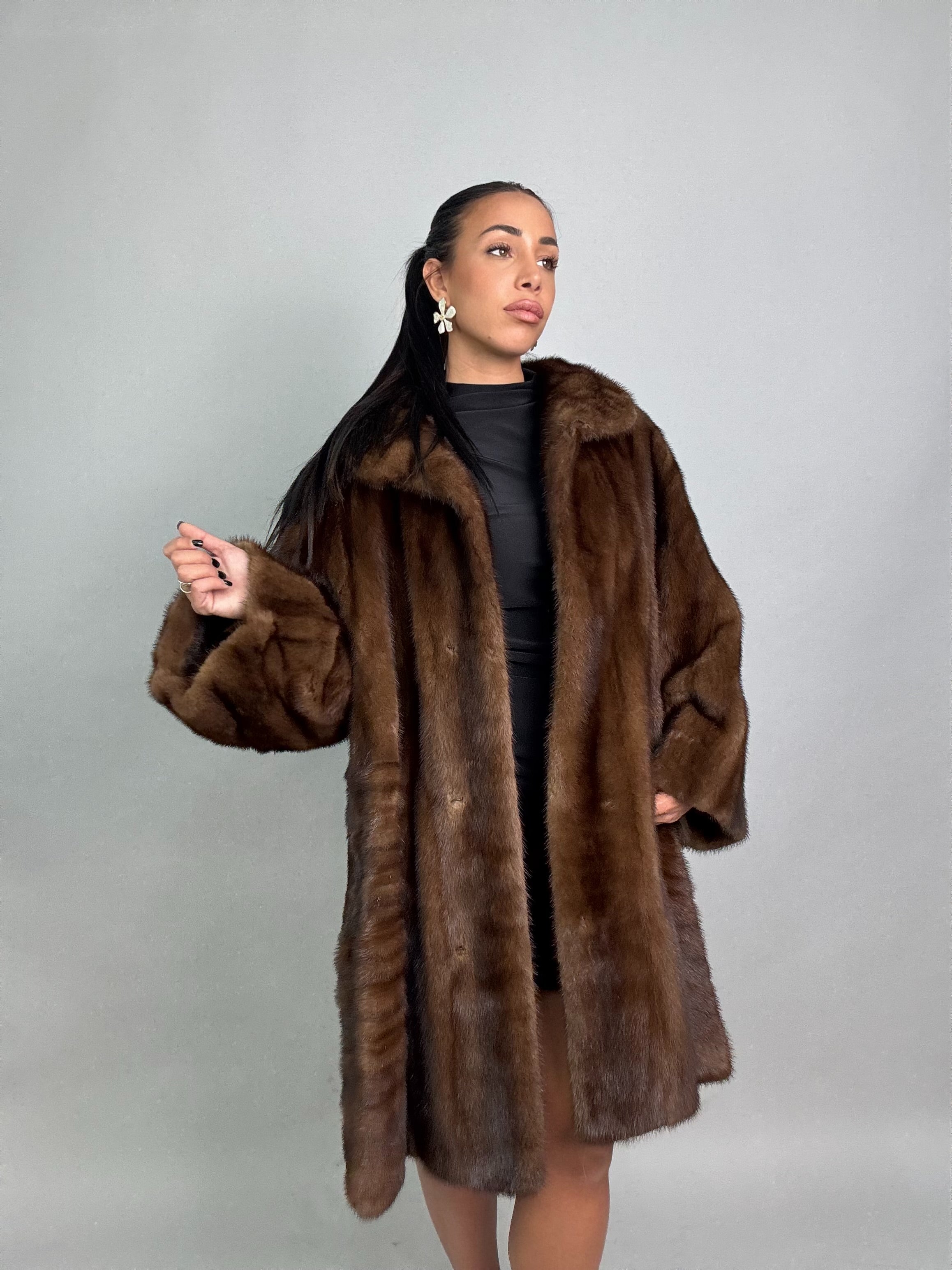 Cappotto in visone N350