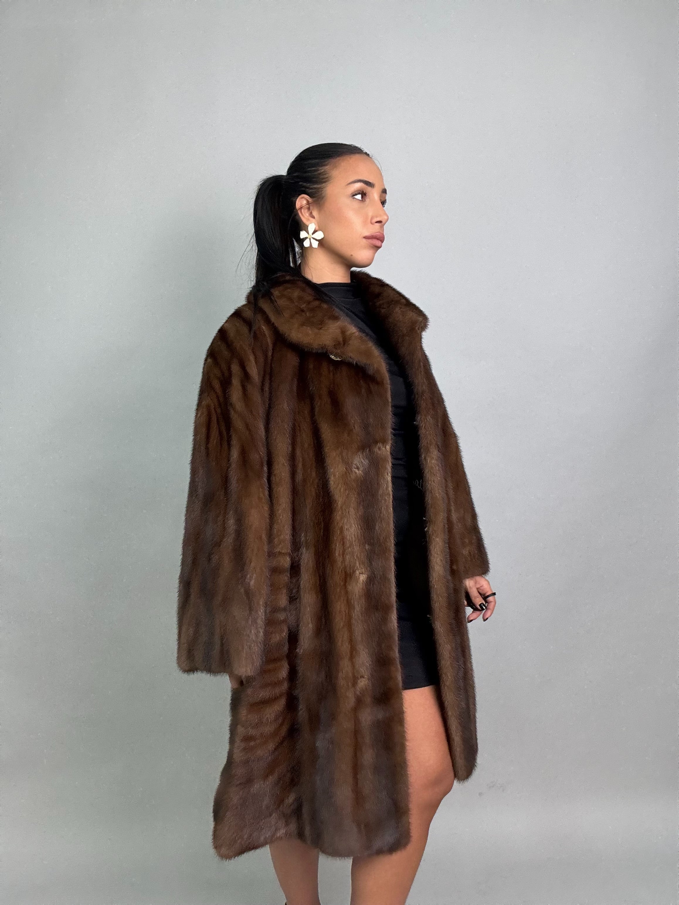 Cappotto in visone N350