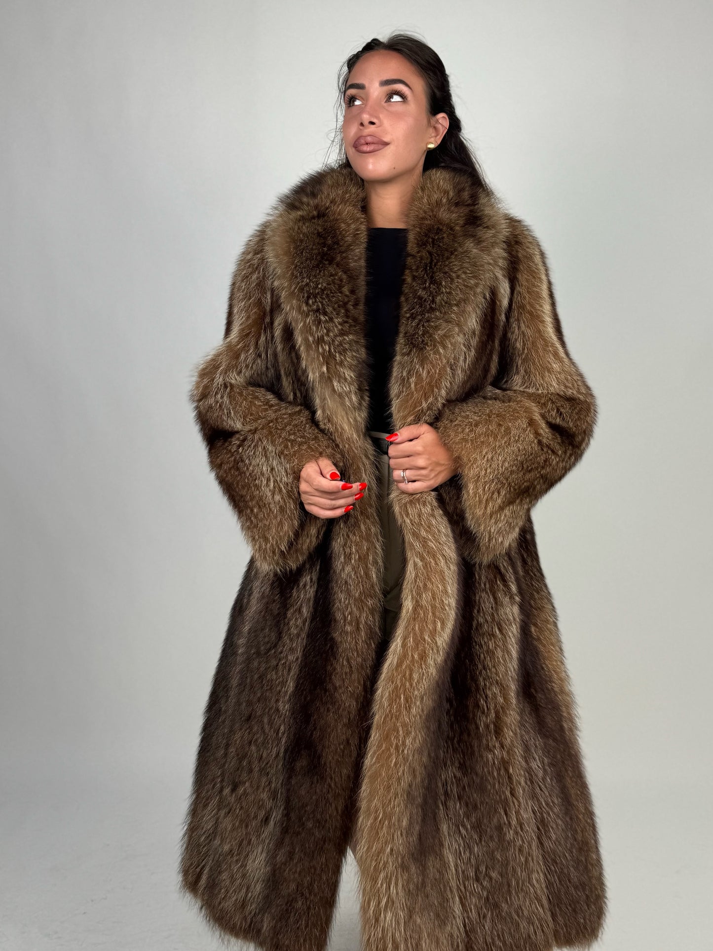 Cappotto in marmotta N538