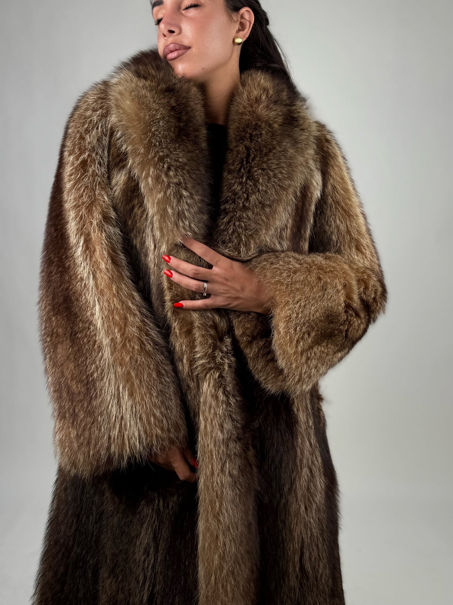 Cappotto in marmotta N538