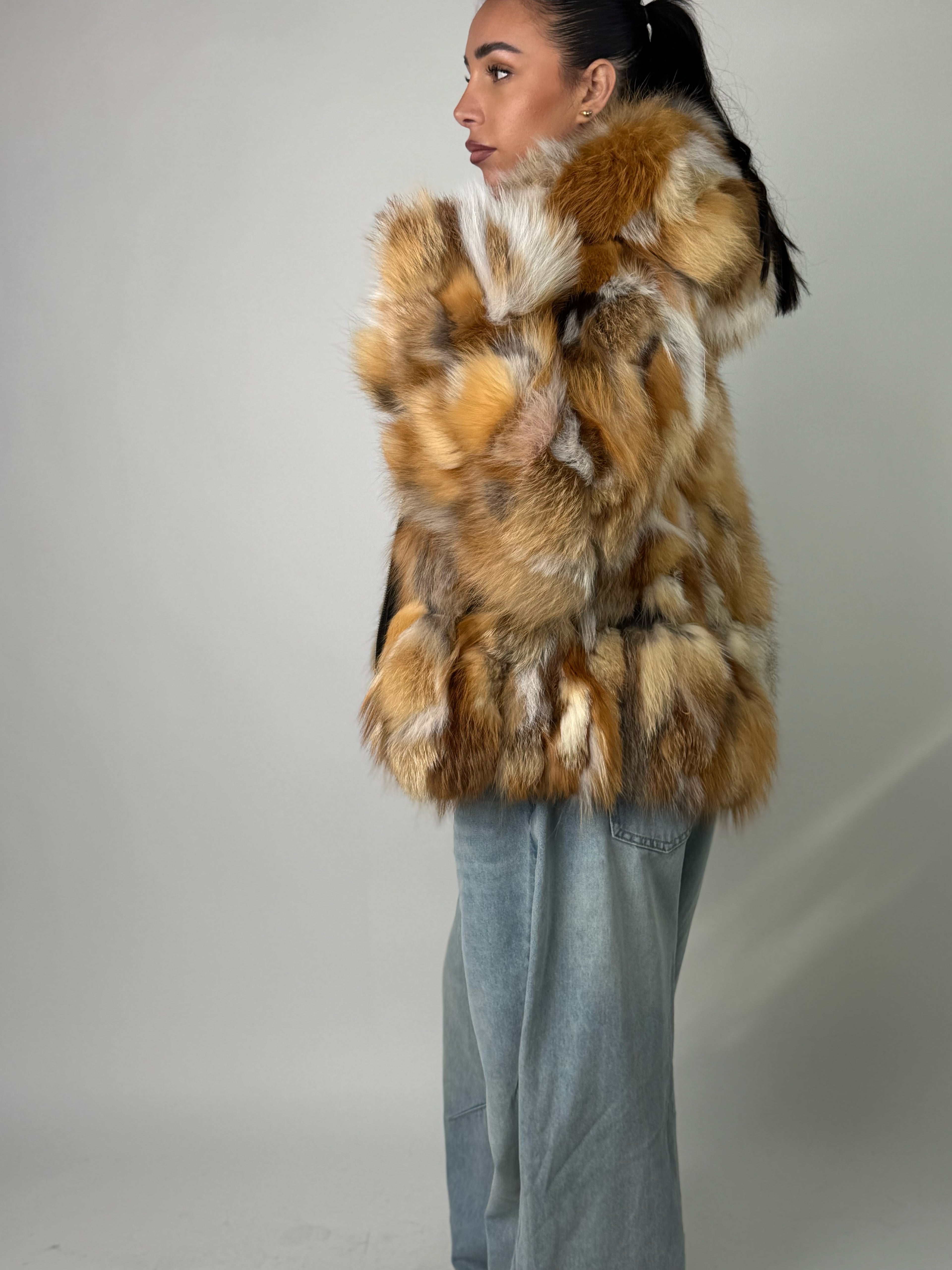 Mink Bomber Jacket