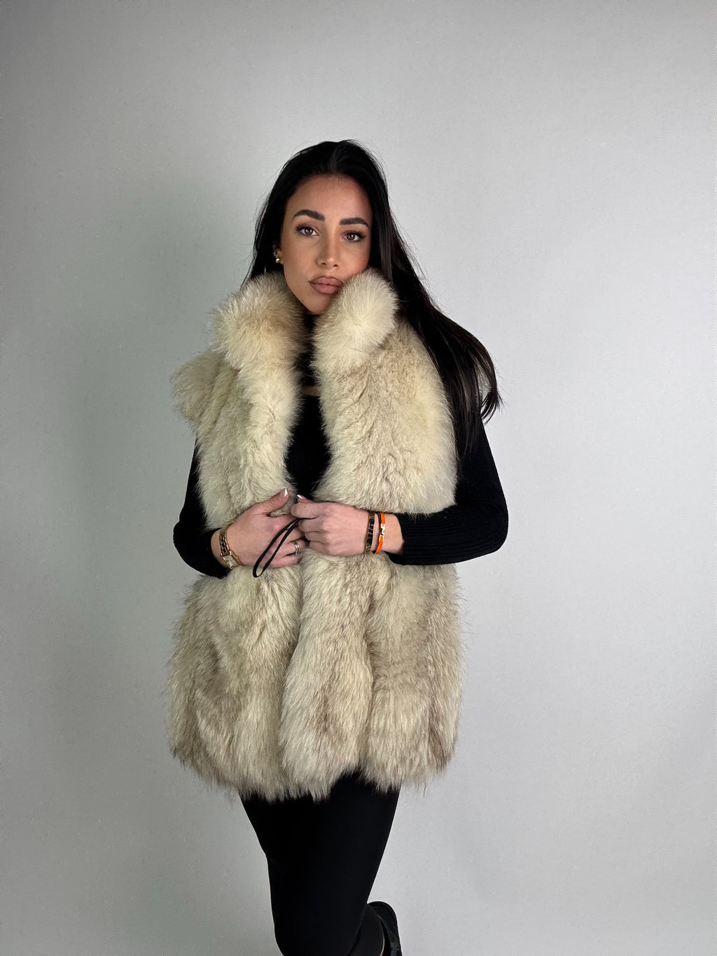 Mink Bomber Jacket