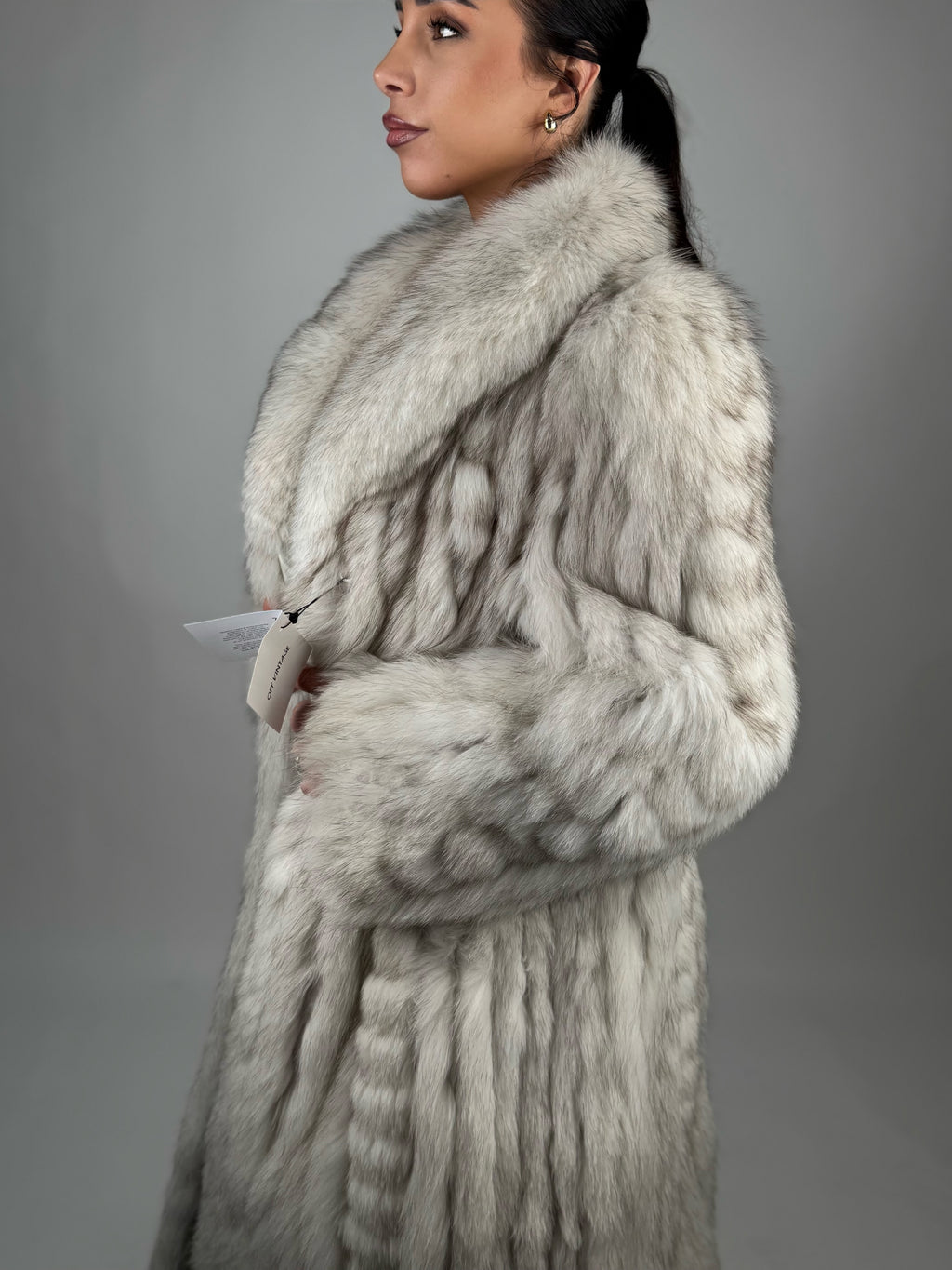 Cappotto in volpe della groenlandia N522