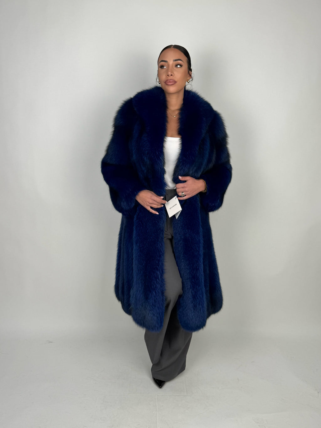 Cappotto in volpe della groenlandia N551