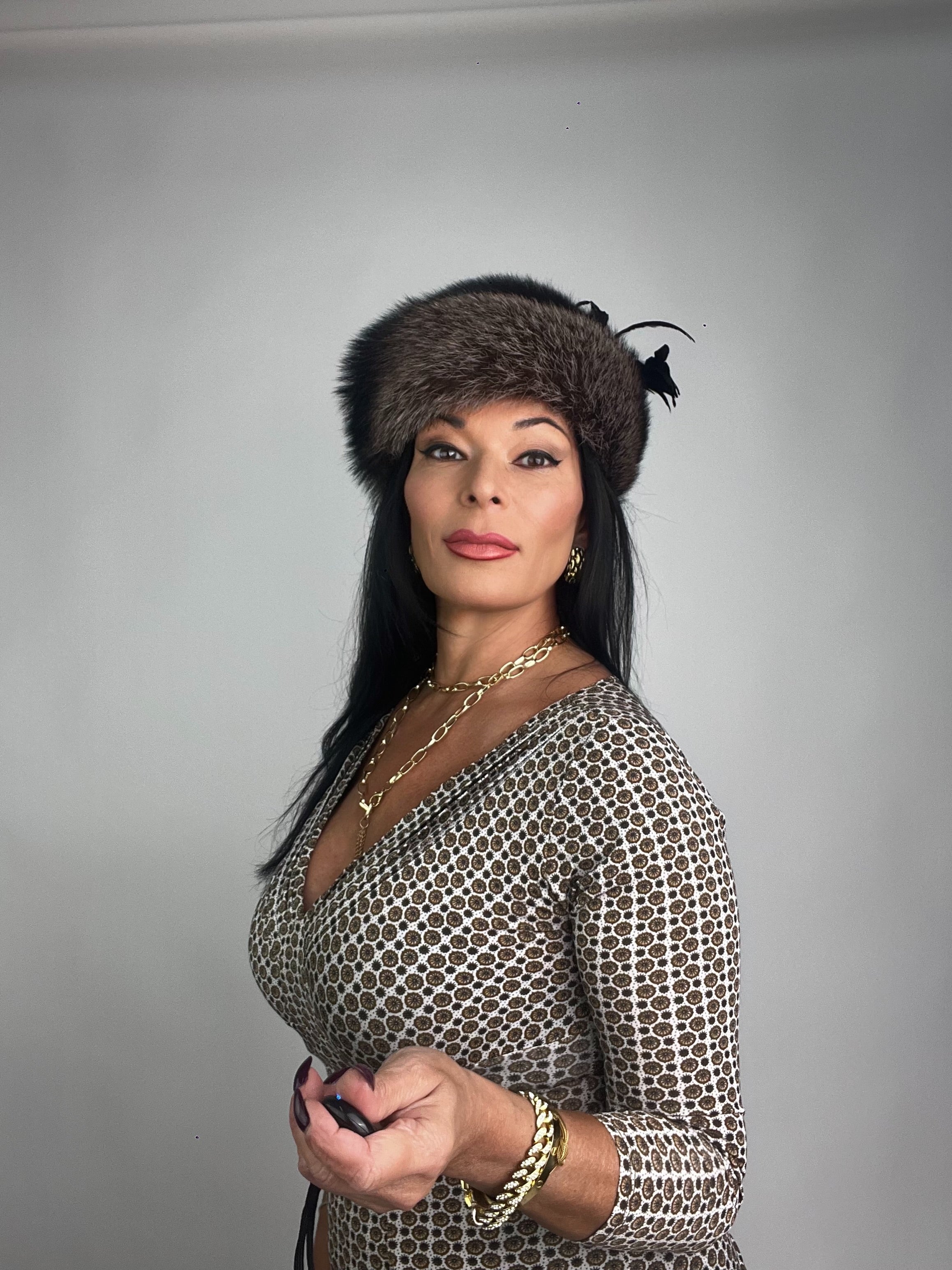 Cappello in marmotta N77