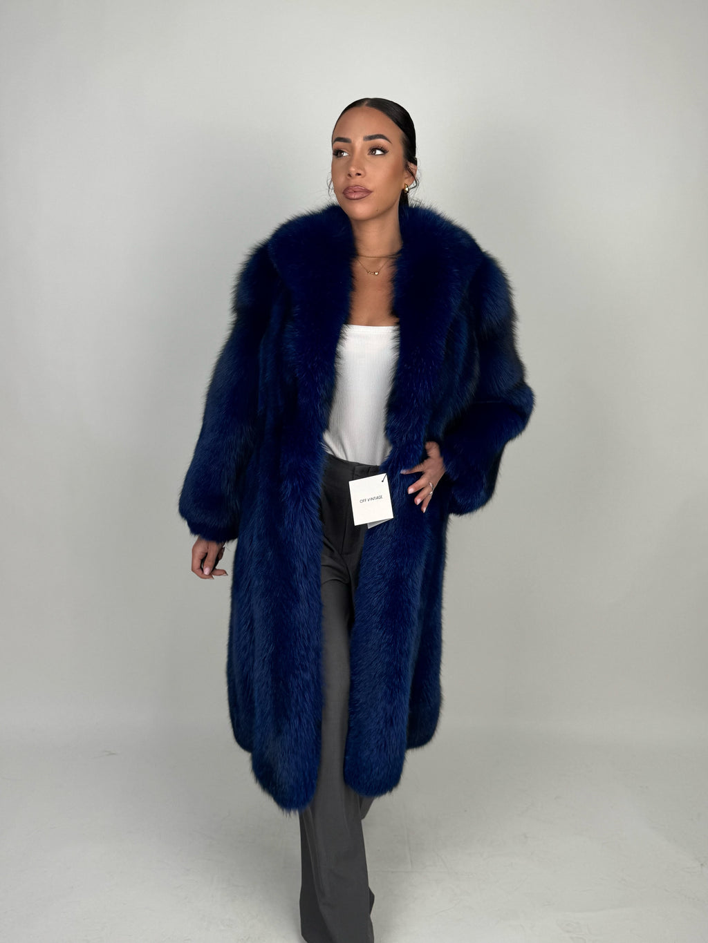 Cappotto in volpe della groenlandia N551