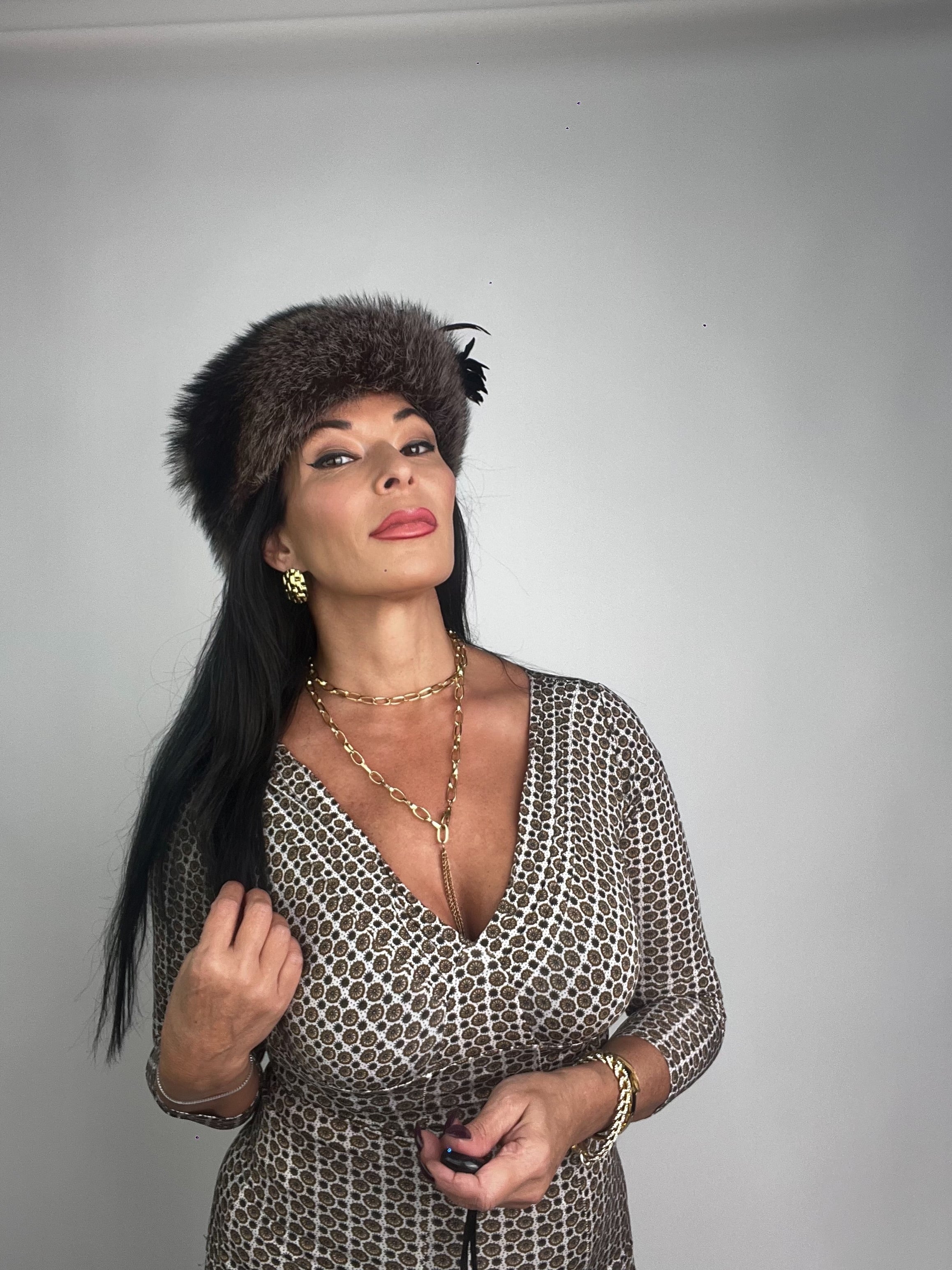 Cappello in marmotta N77