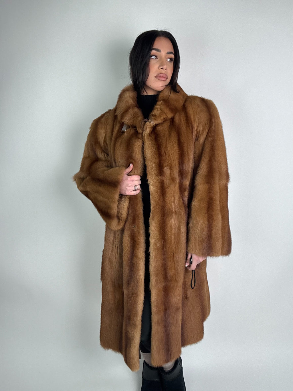 Cappotto in visone N473