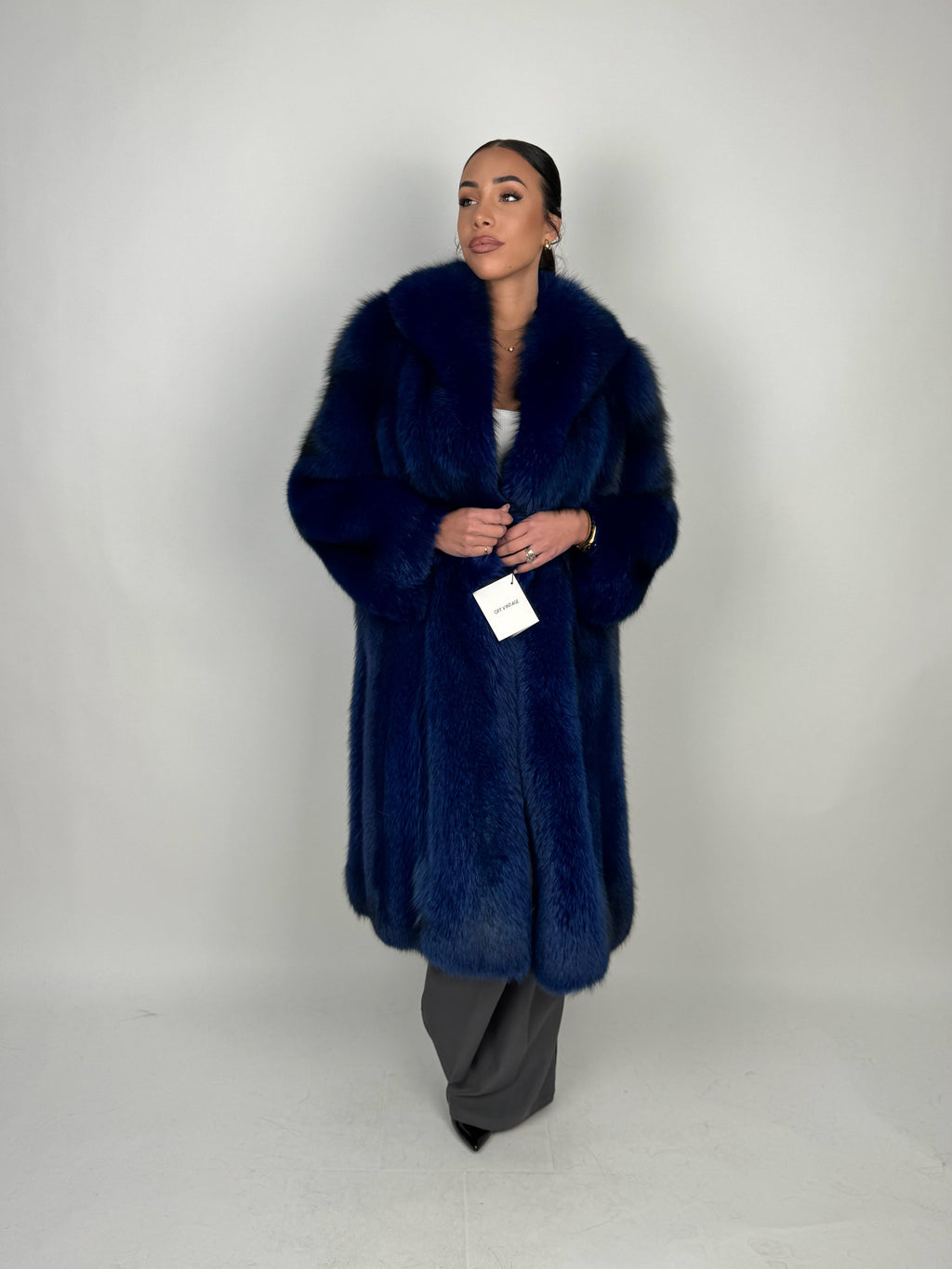 Cappotto in volpe della groenlandia N551