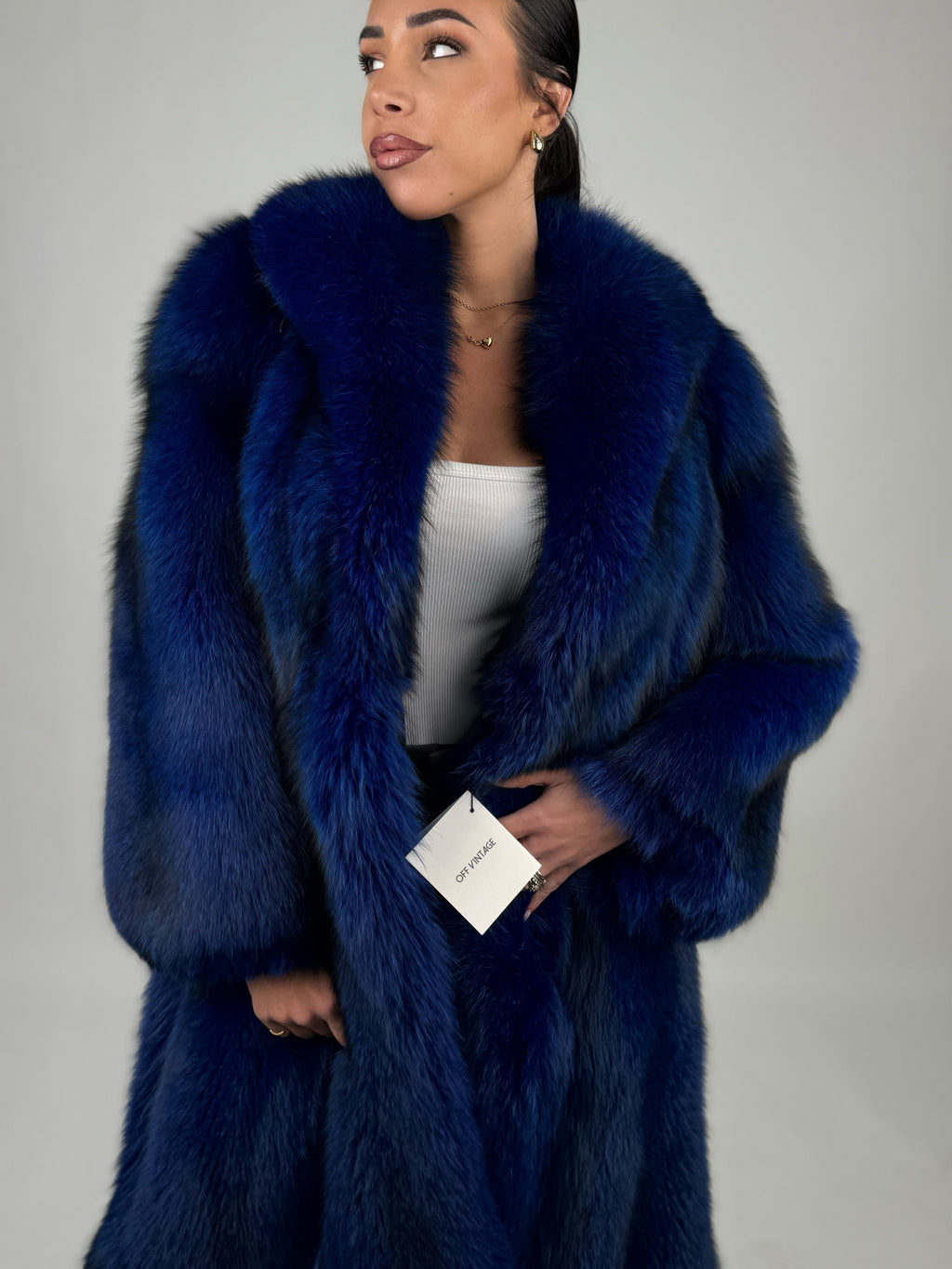 Cappotto in volpe della groenlandia N551