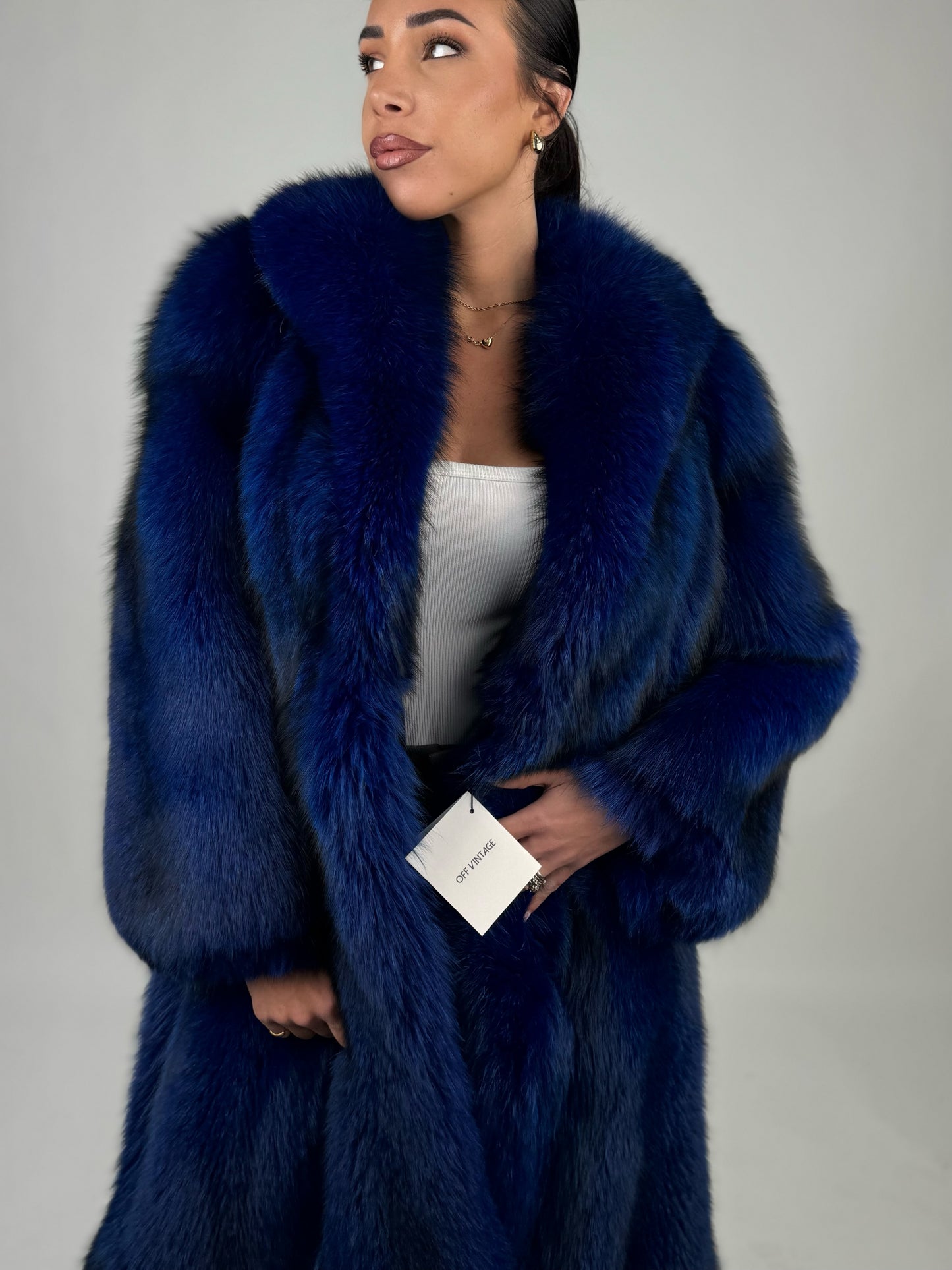 Cappotto in volpe della groenlandia N551