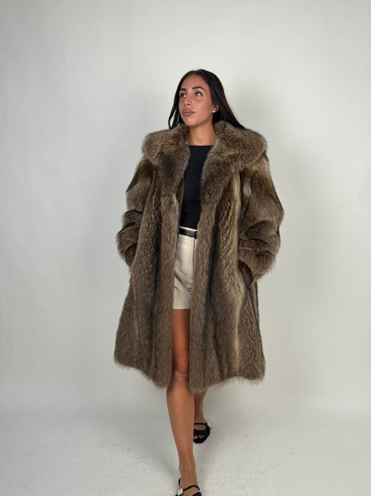 Cappotto in marmotta N547