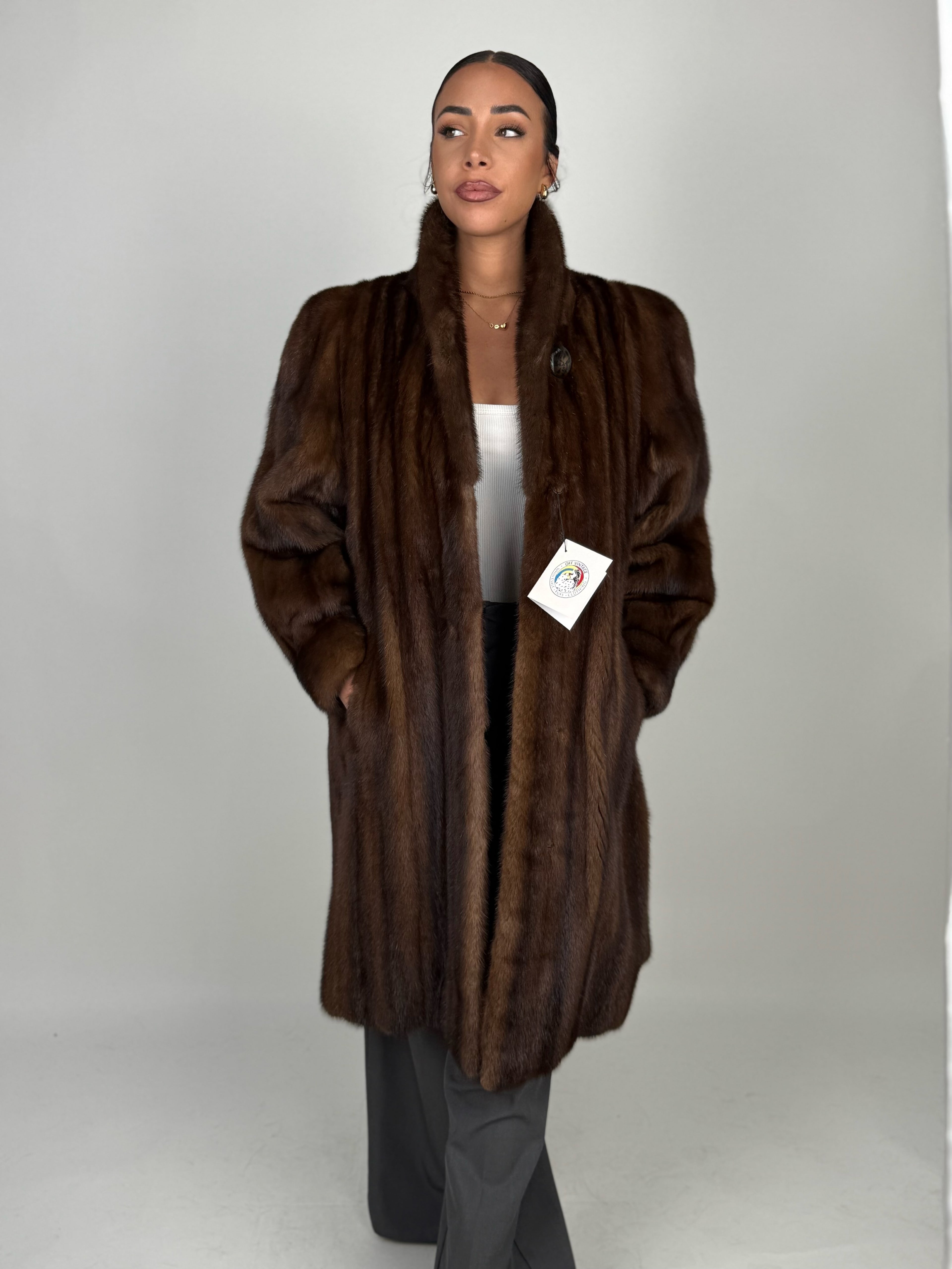 Cappotto in visone N604
