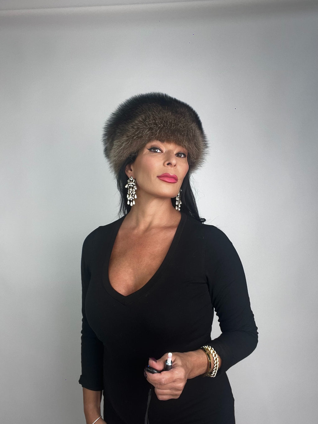 Cappello in marmotta N59
