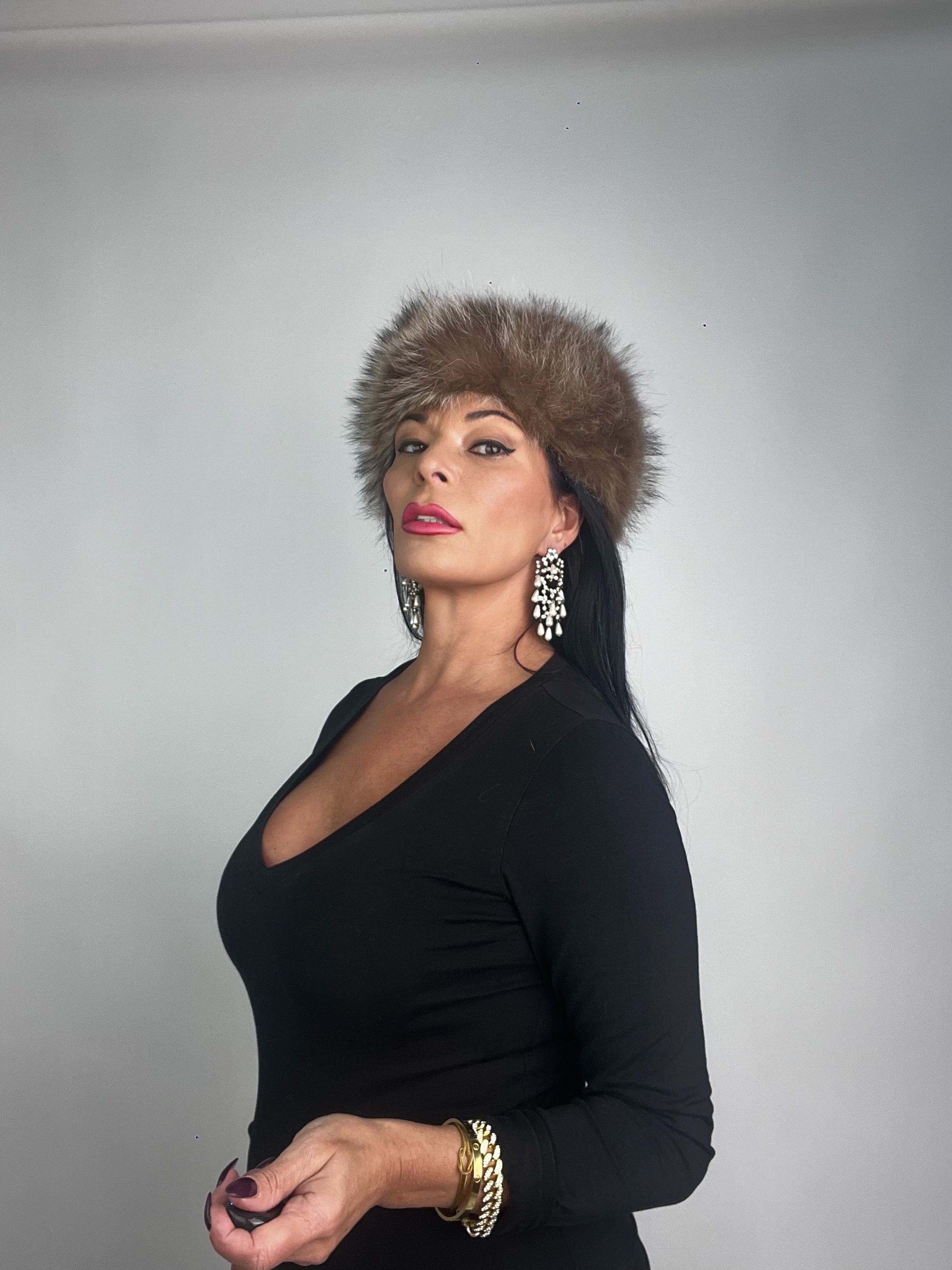 Cappello in marmotta N60