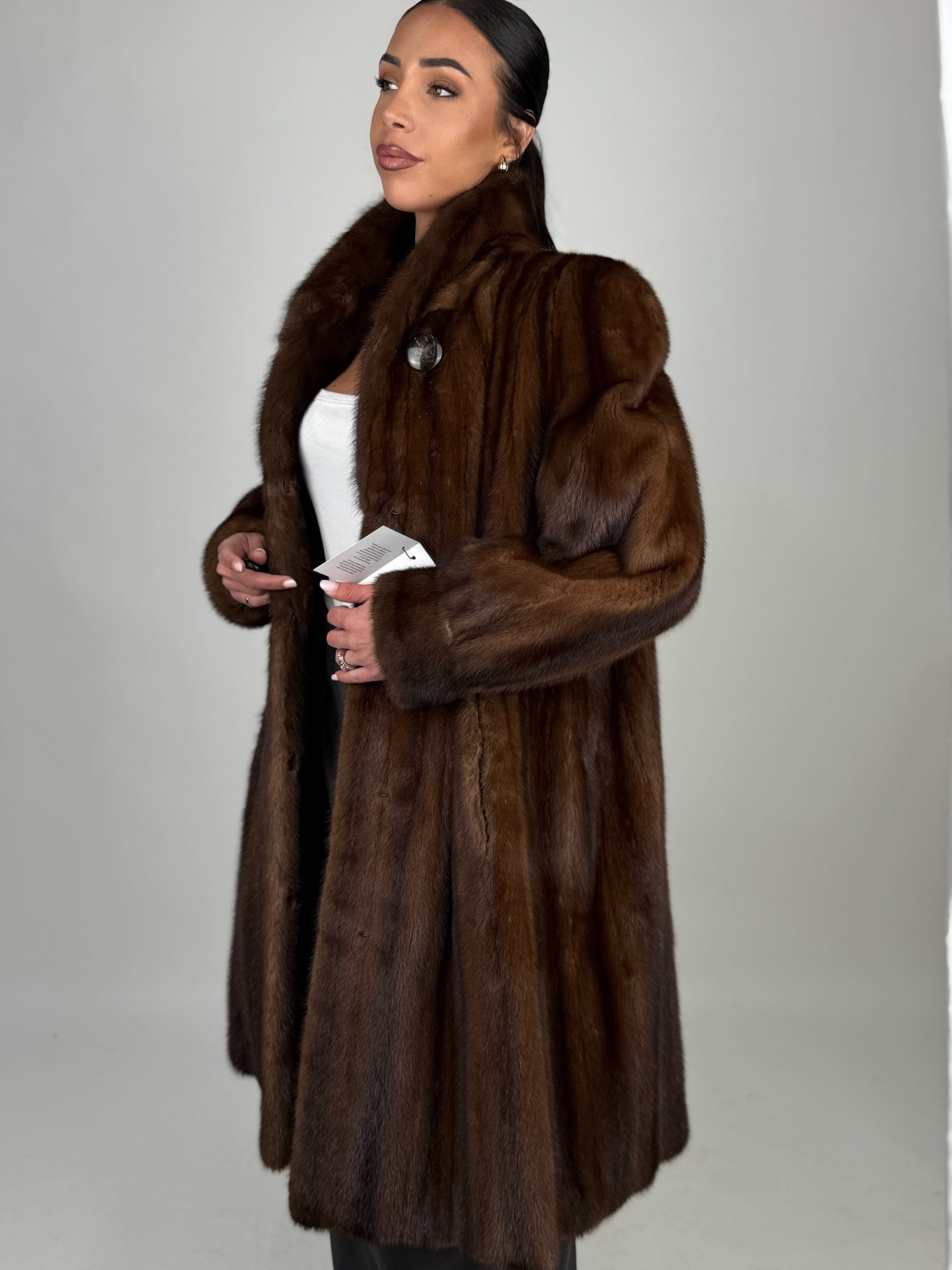 Cappotto in visone N604