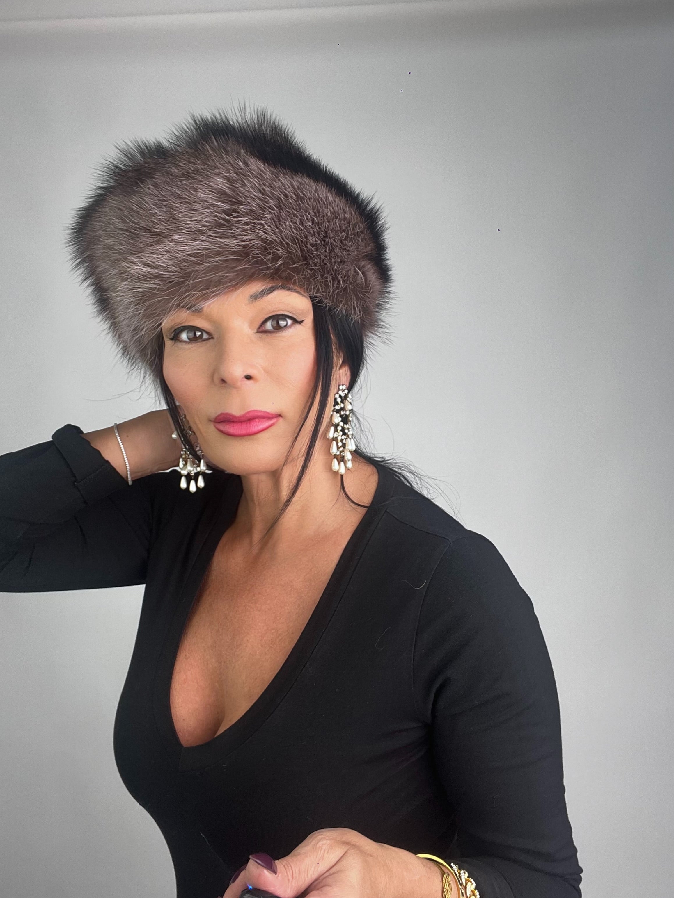 Cappello in marmotta N66