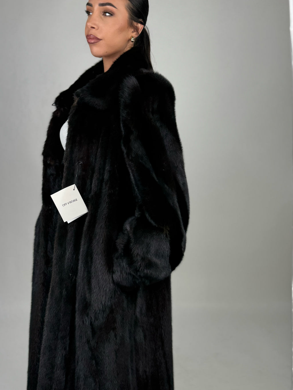 Cappotto in visone N641
