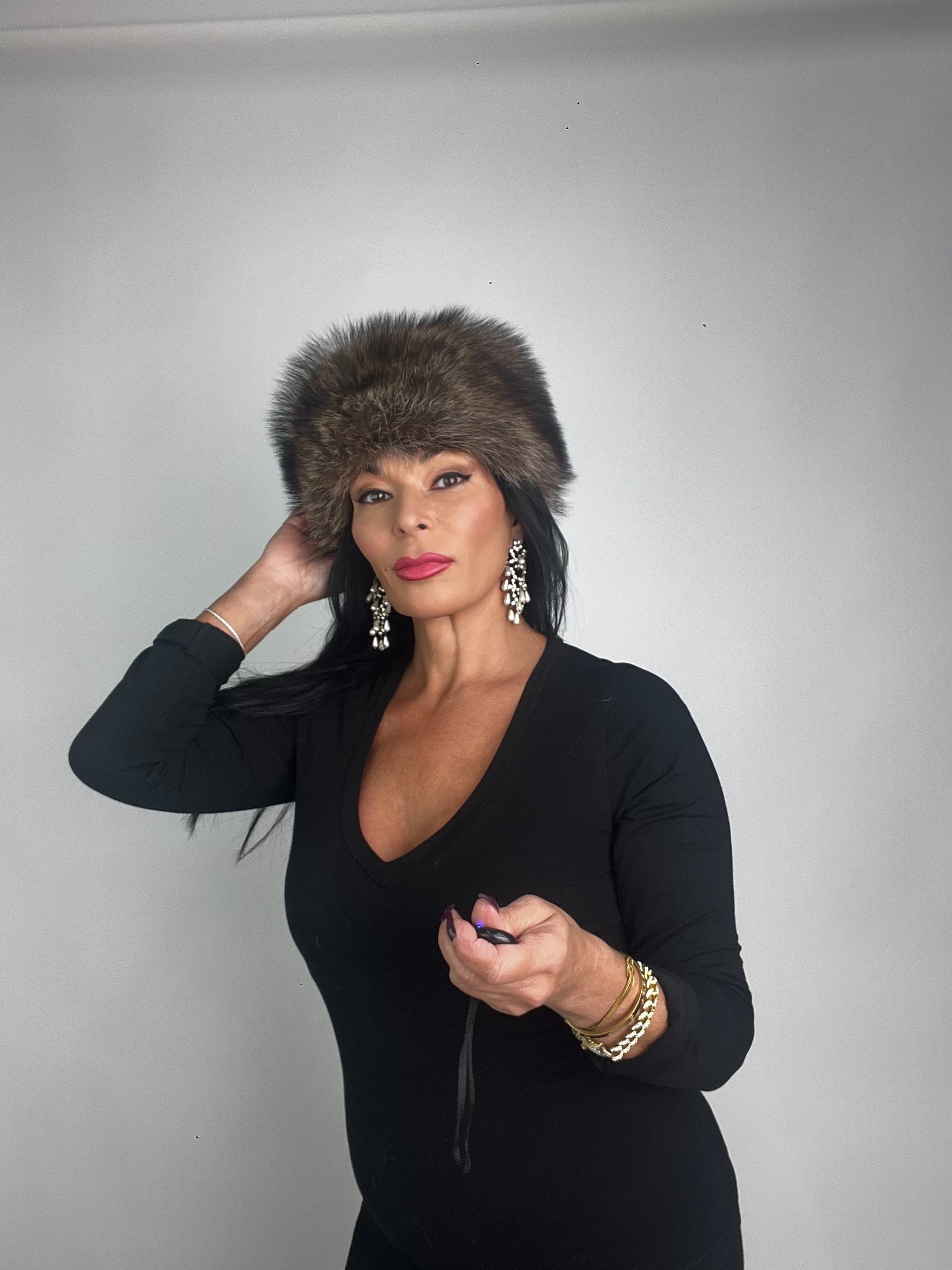 Cappello in marmotta N63