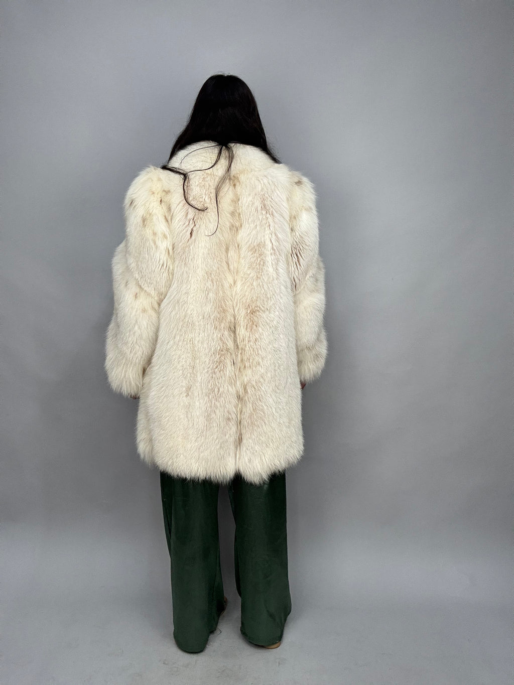 Giacca in volpe linciata