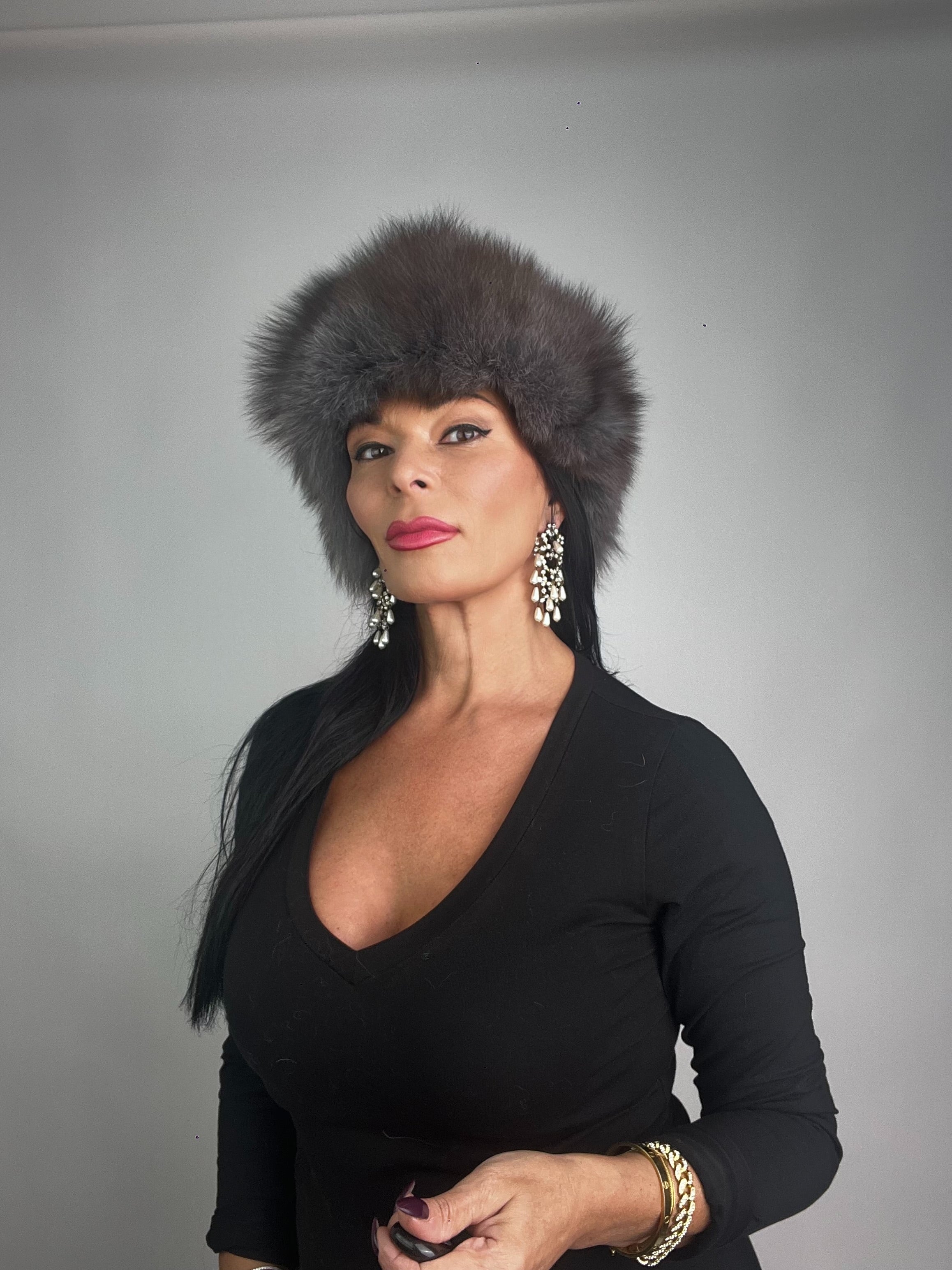 Cappello in volpe N65