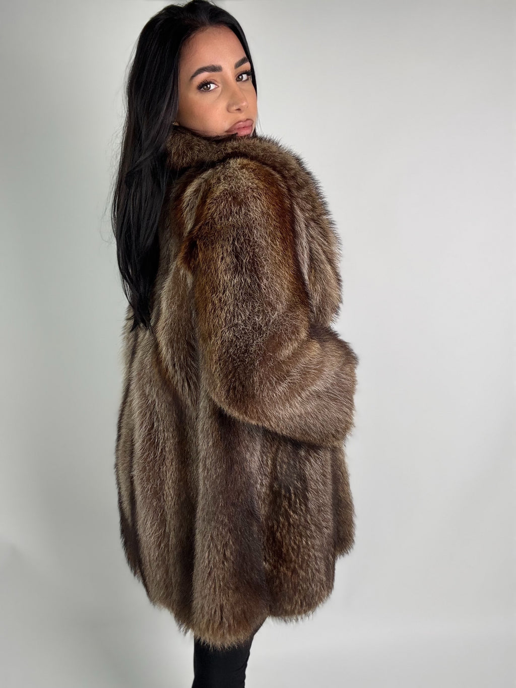 Giacca in marmotta N442