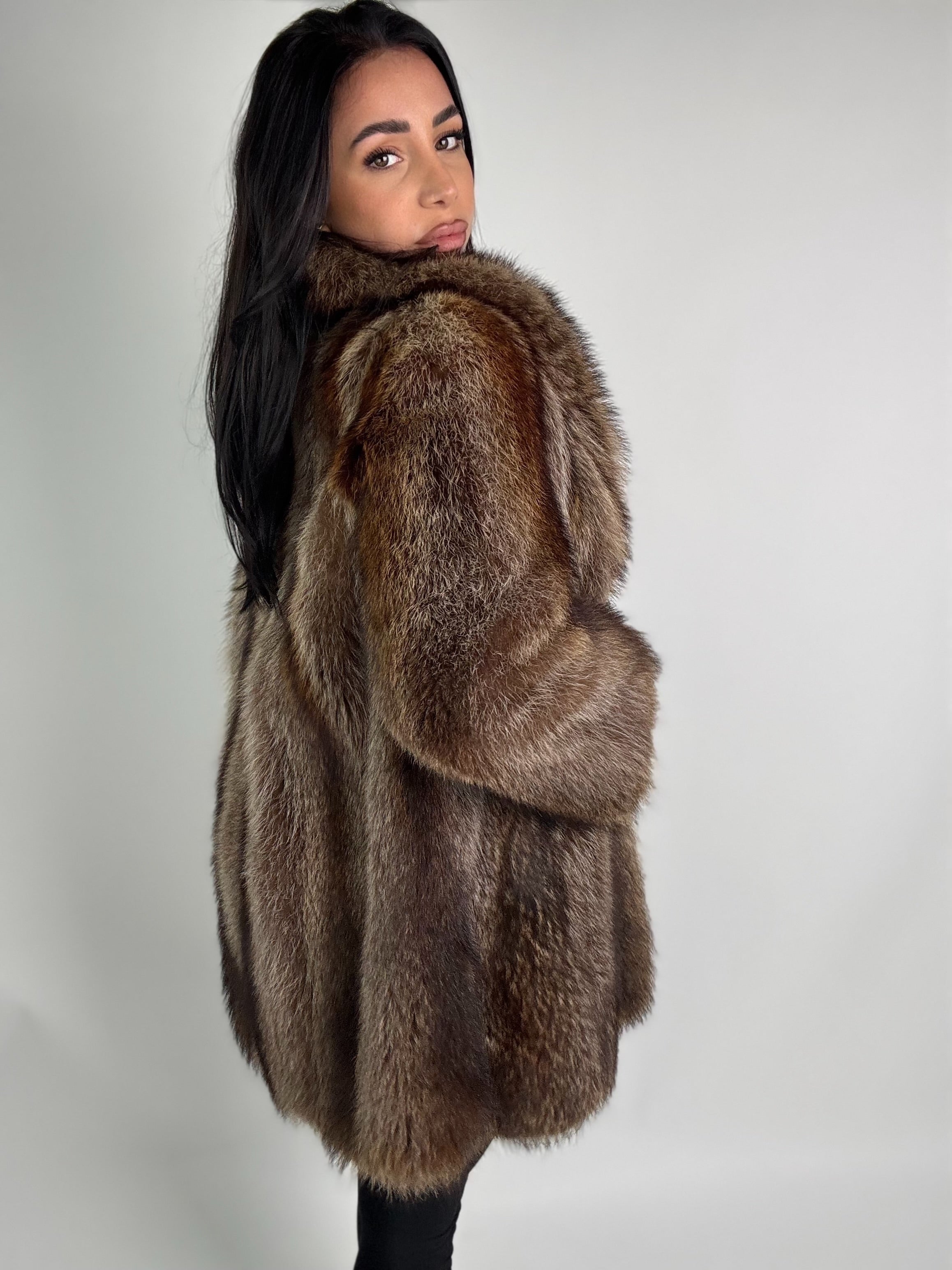 Giacca in marmotta N442