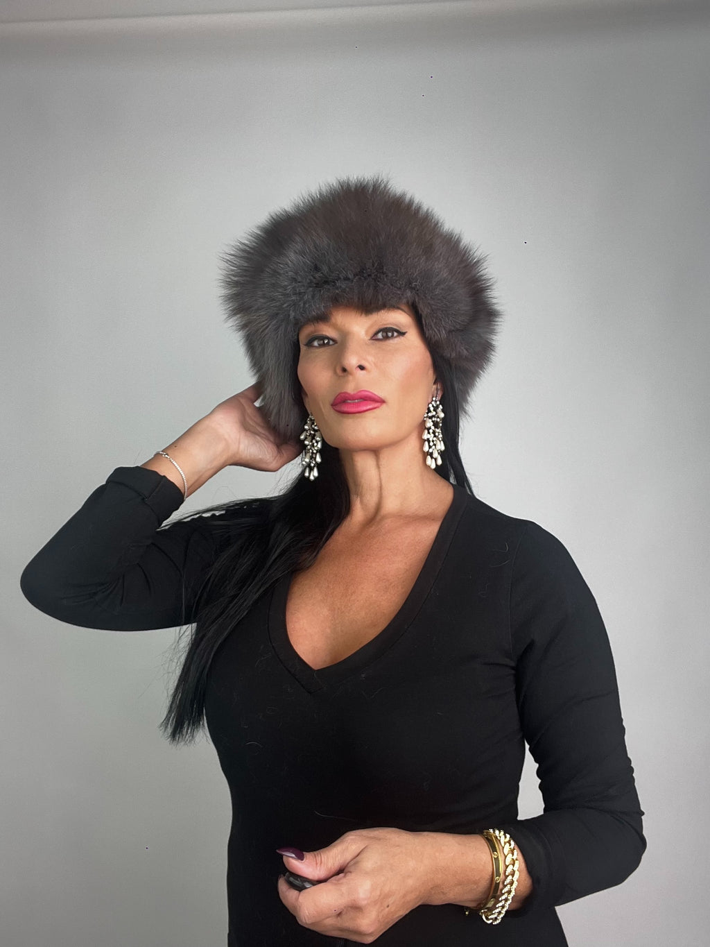 Cappello in volpe N65