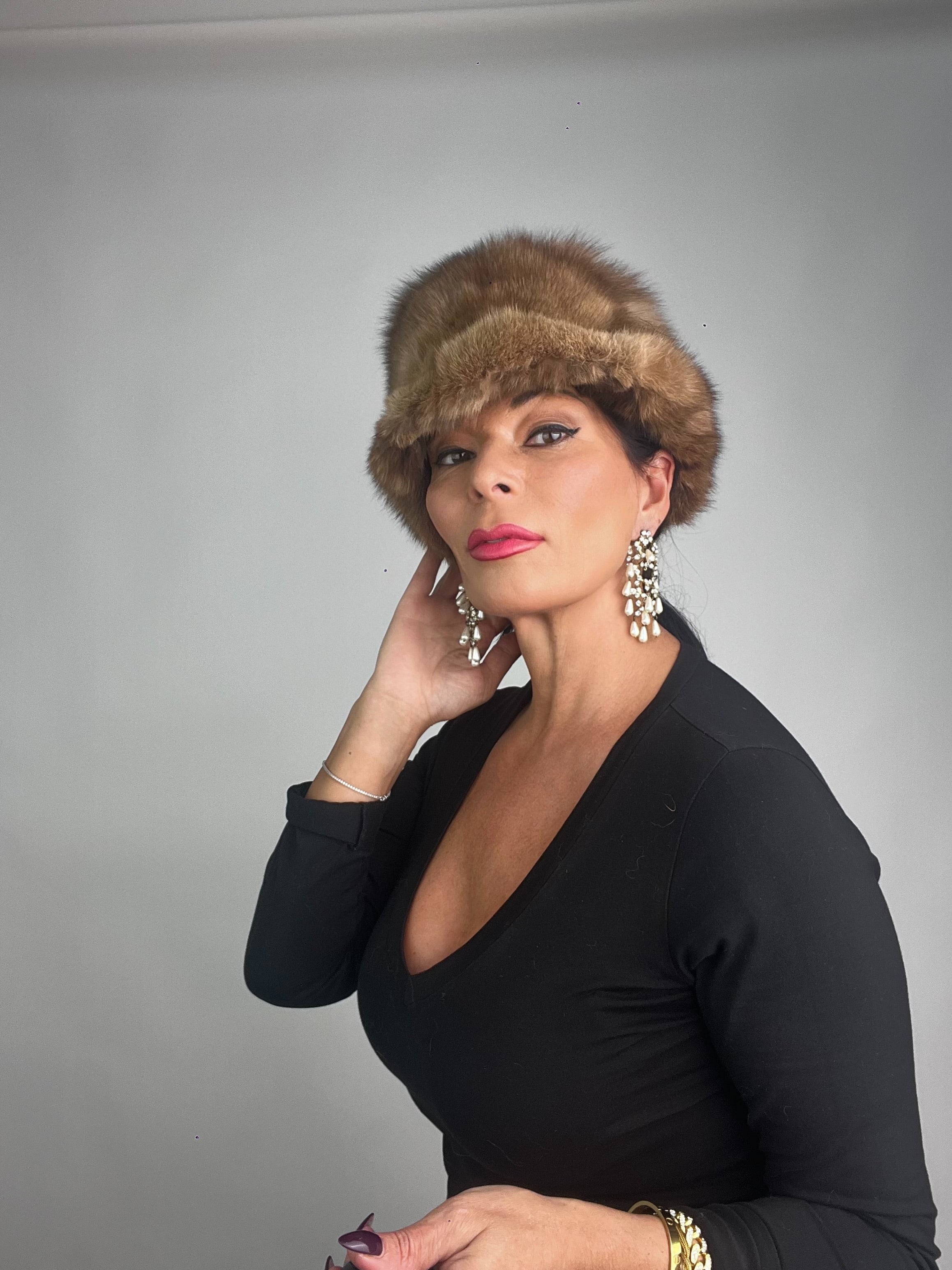 Cappello in zibellino N49