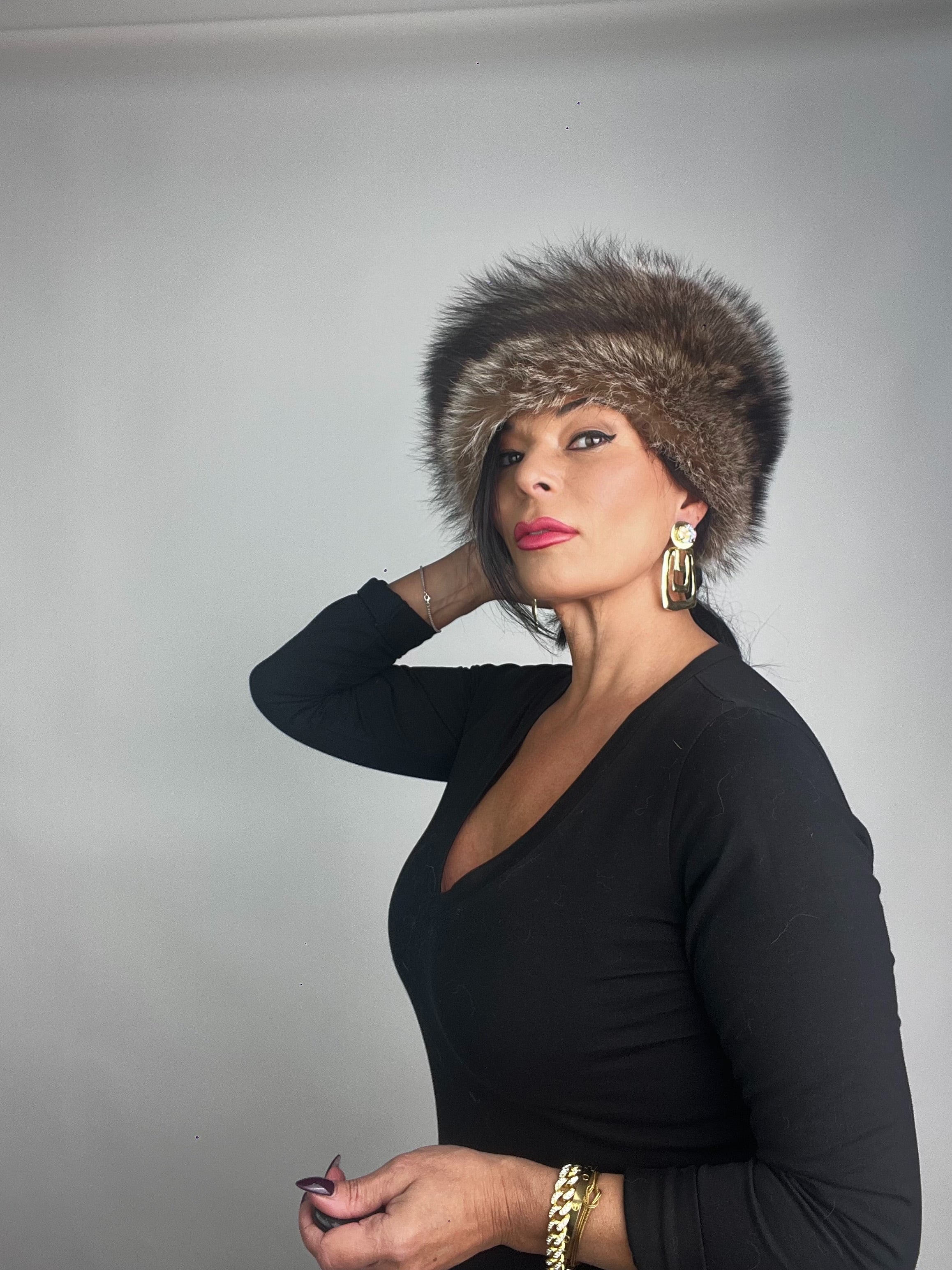 Cappello in marmotta N67