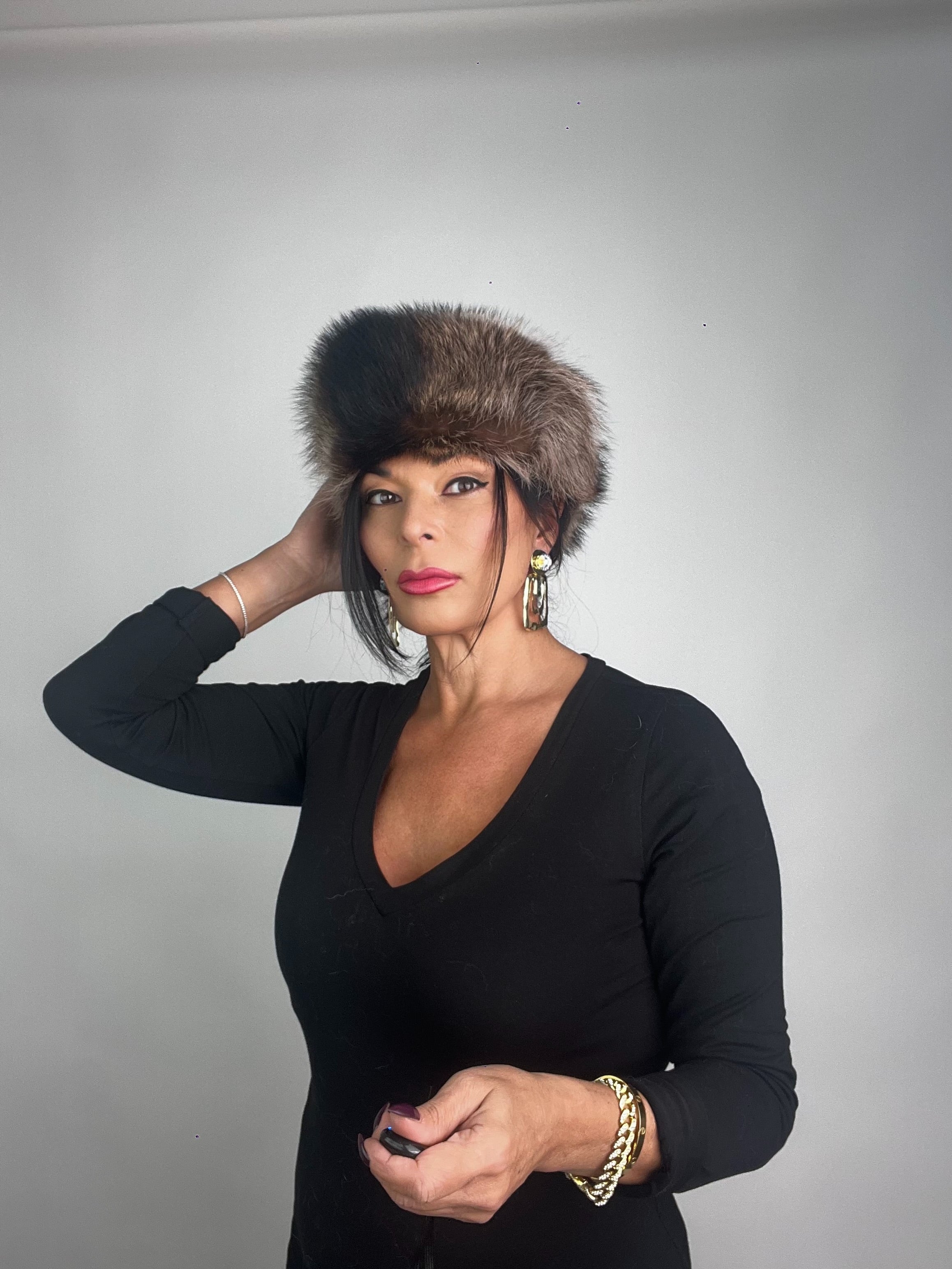 Cappello in marmotta N69