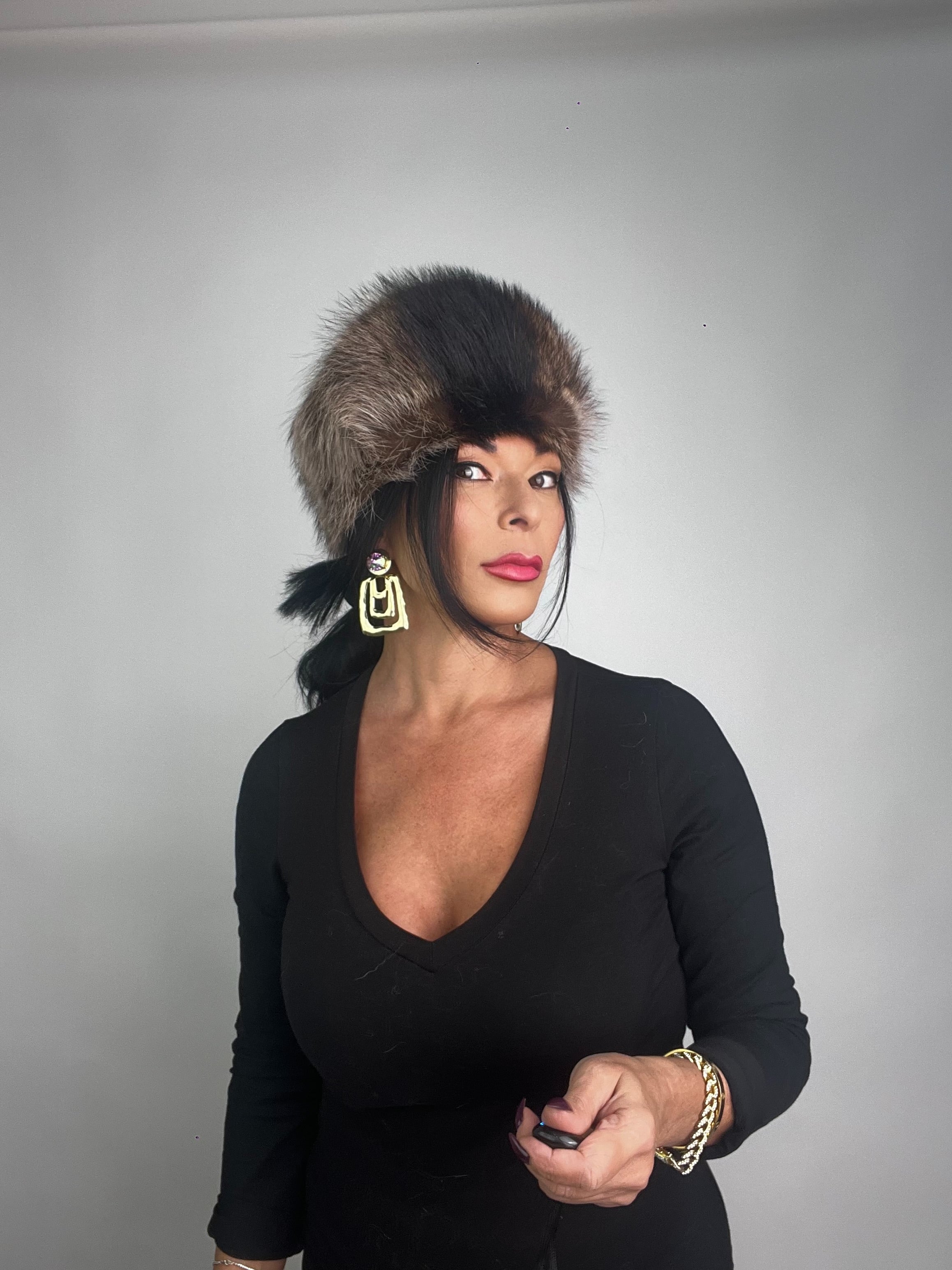 Cappello in marmotta N69