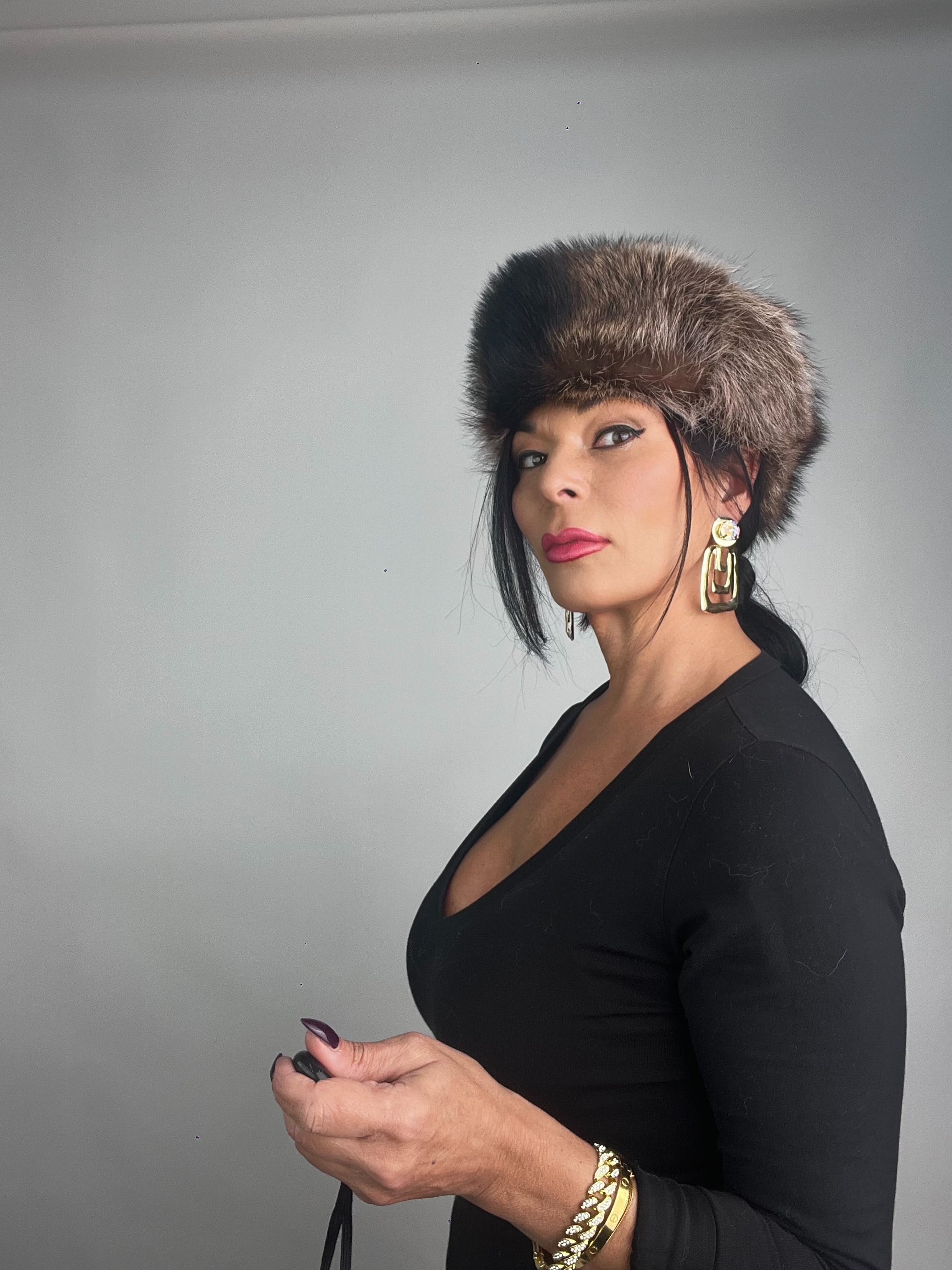 Cappello in marmotta N69