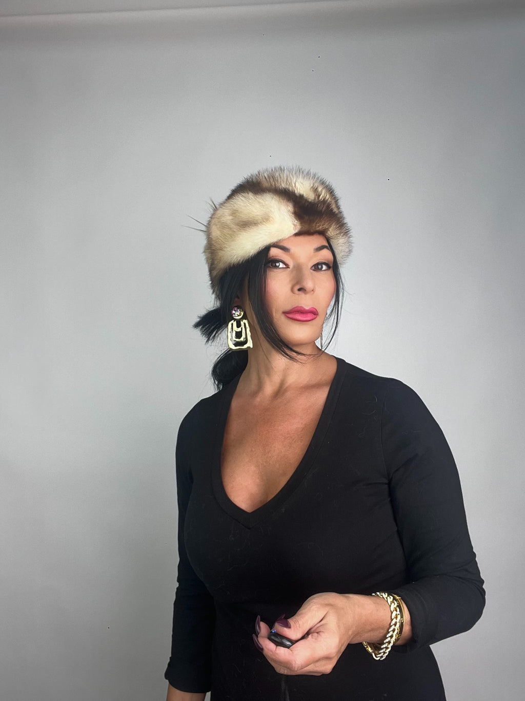 Cappello in visone N70